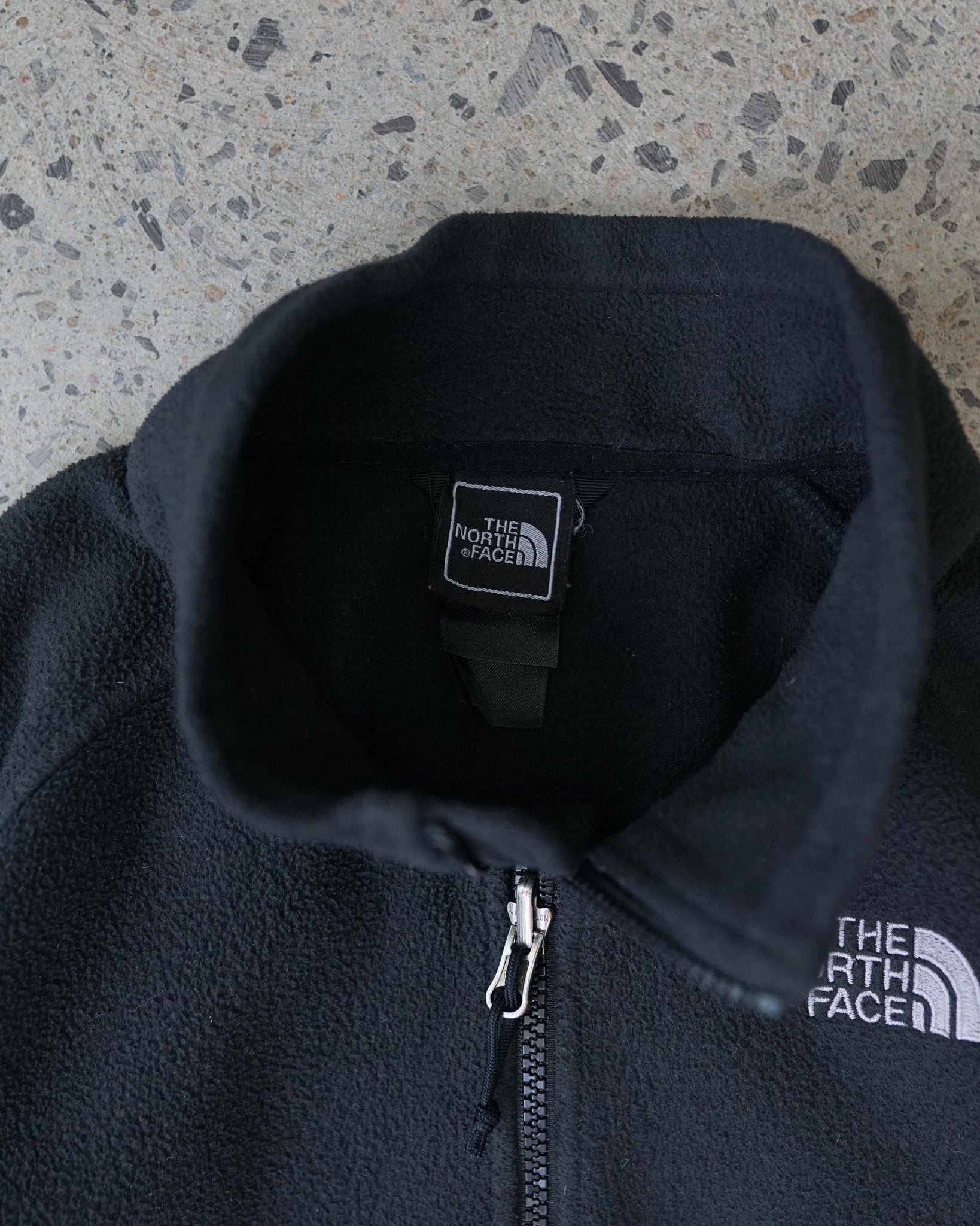 the north face zip-up fleece