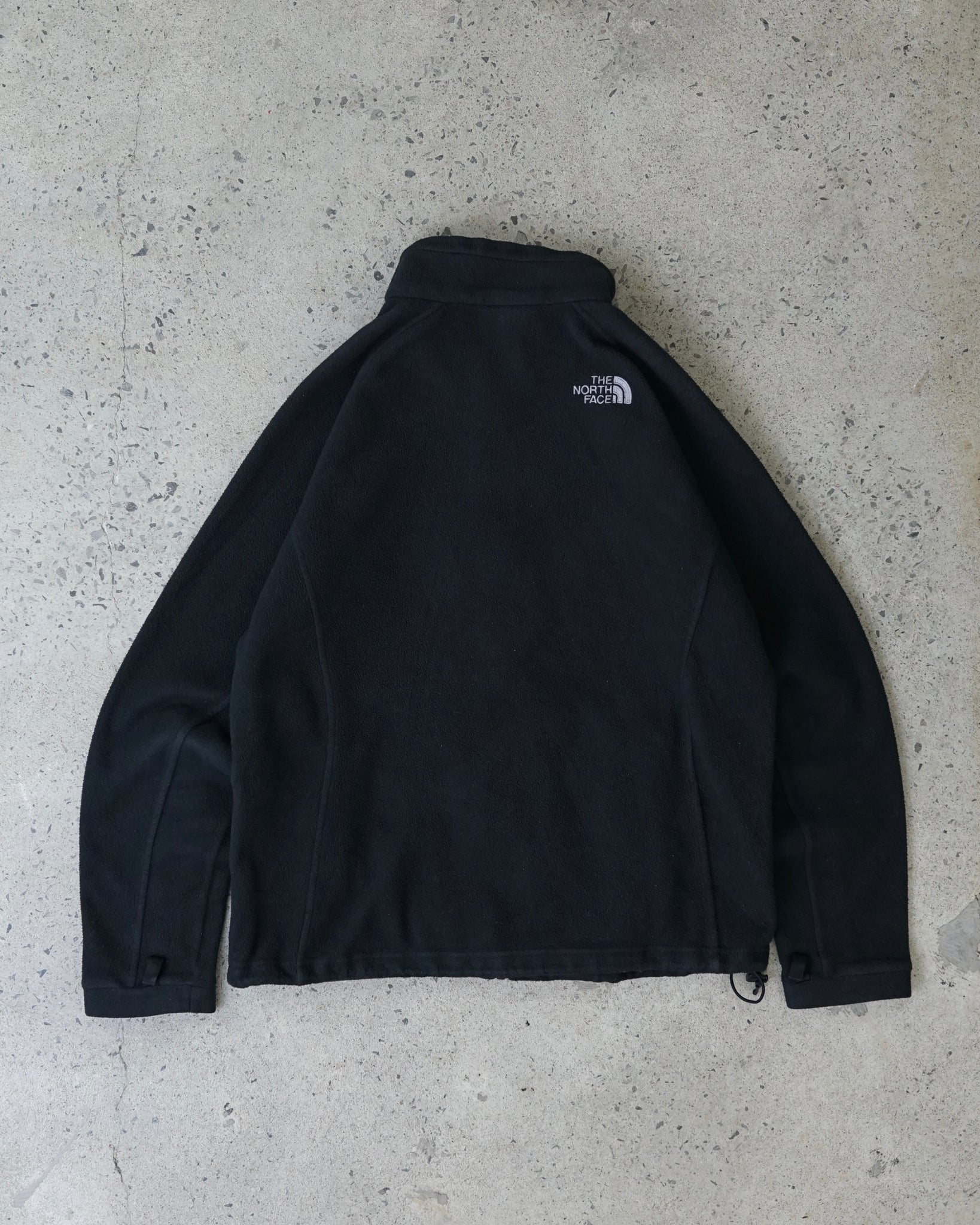 the north face zip-up fleece