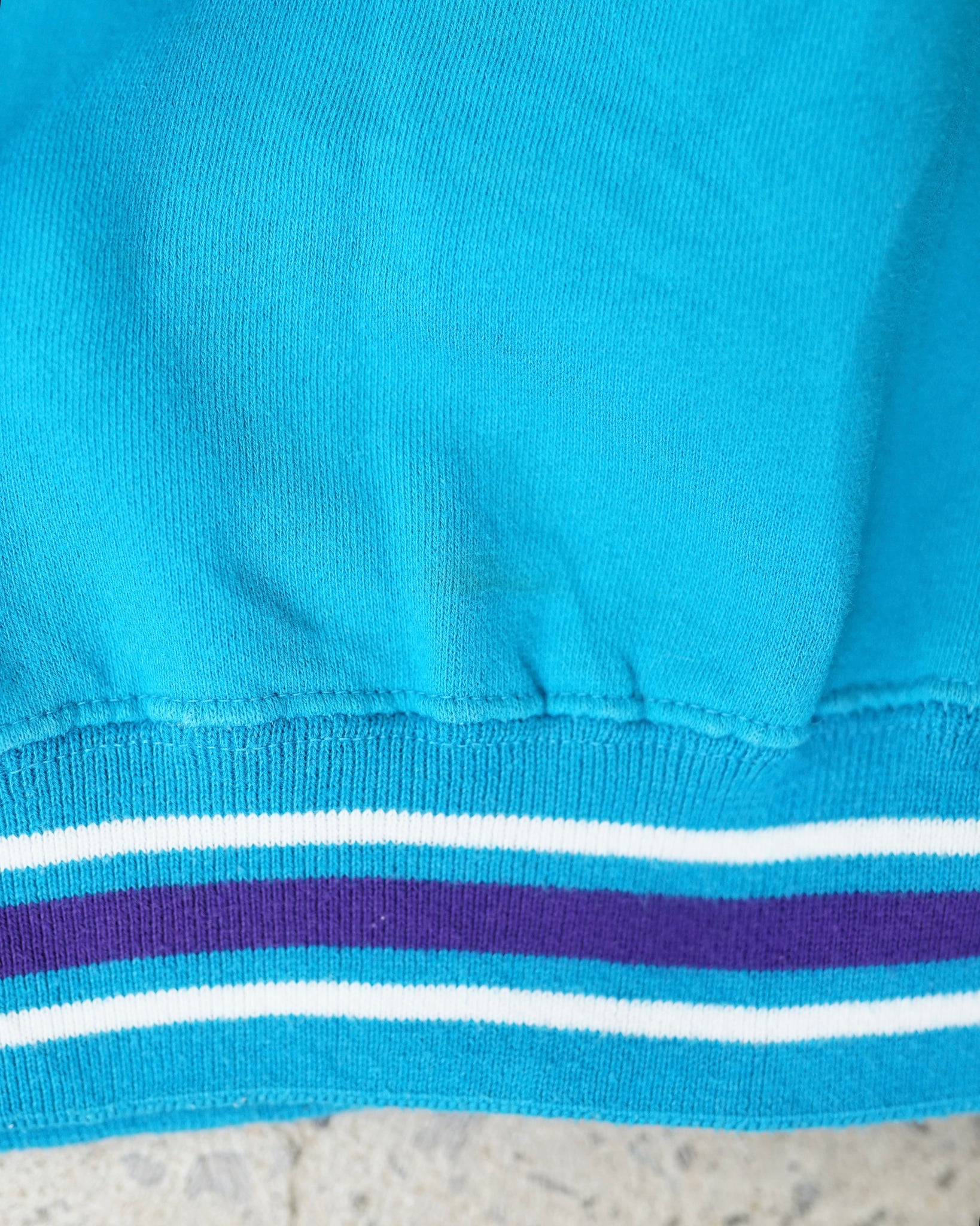 charlotte hornets basketball crewneck - large