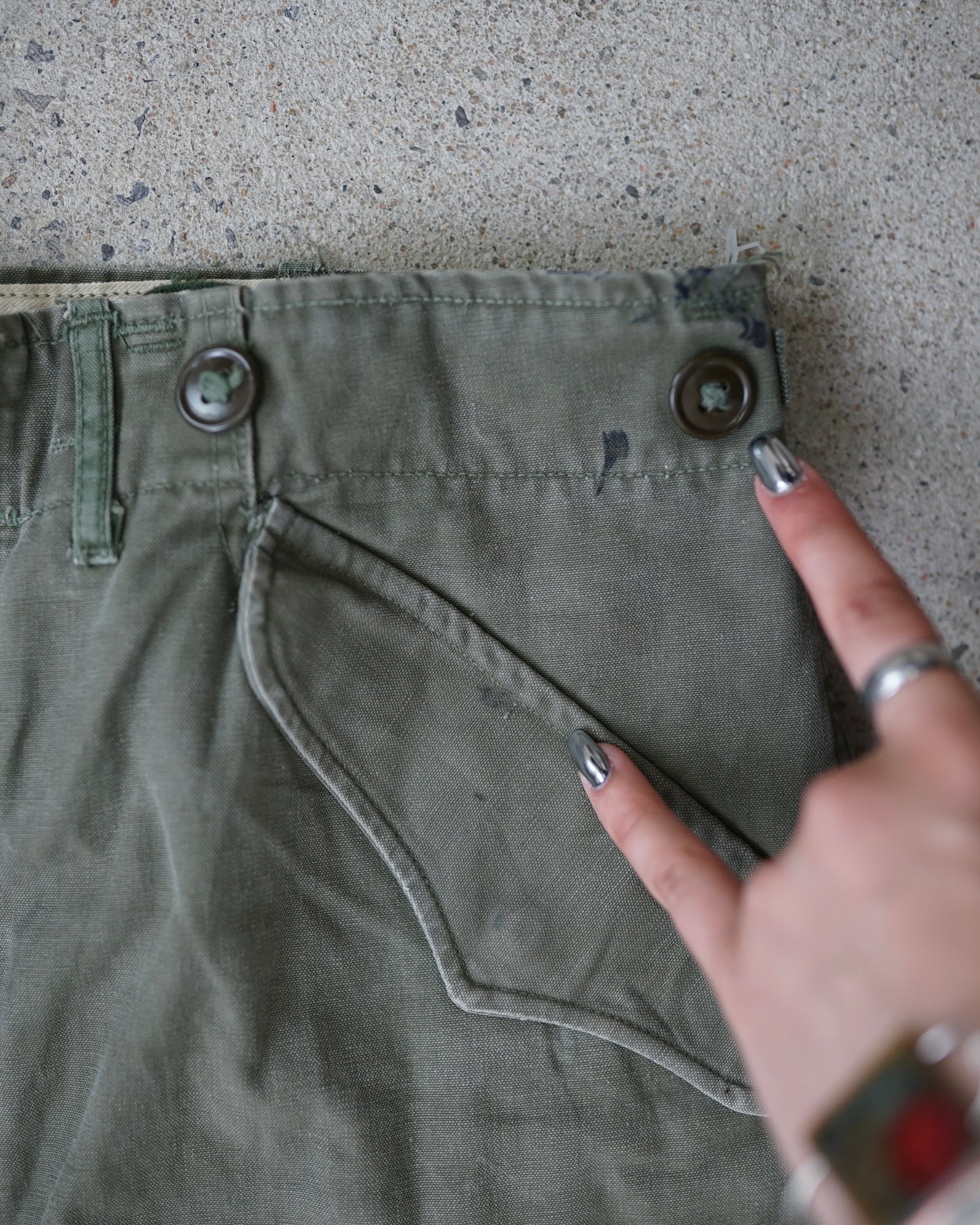 military trousers shell field m-1951 pants - 27-32x31.5