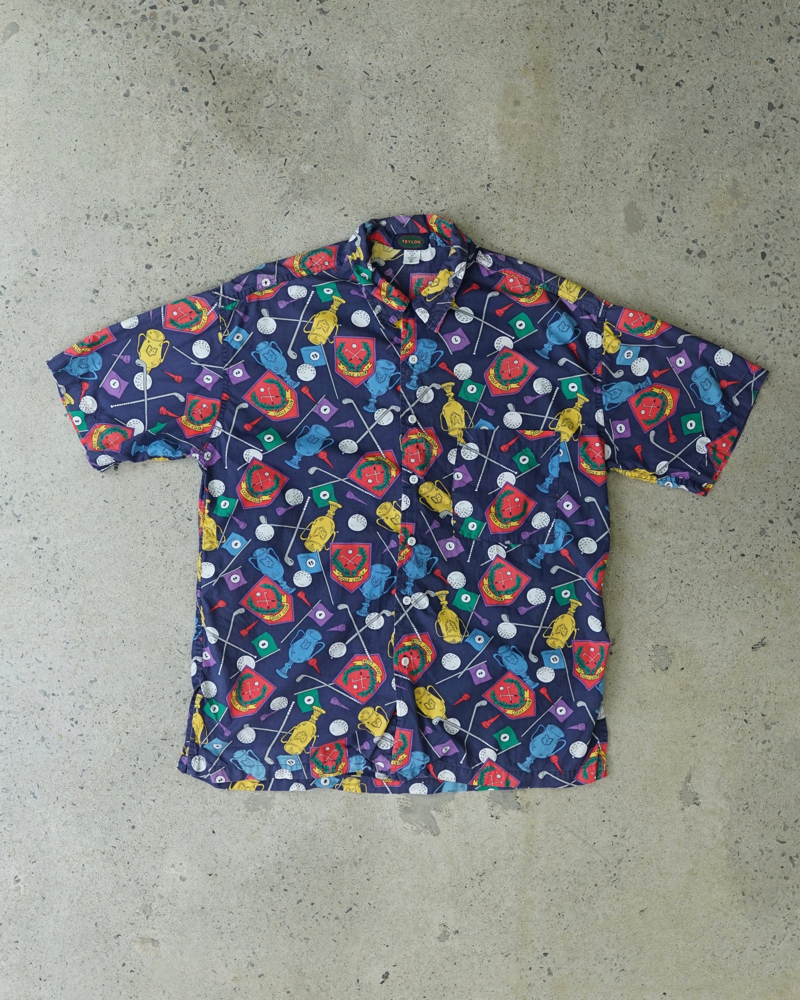 trylon golf button-up shirt