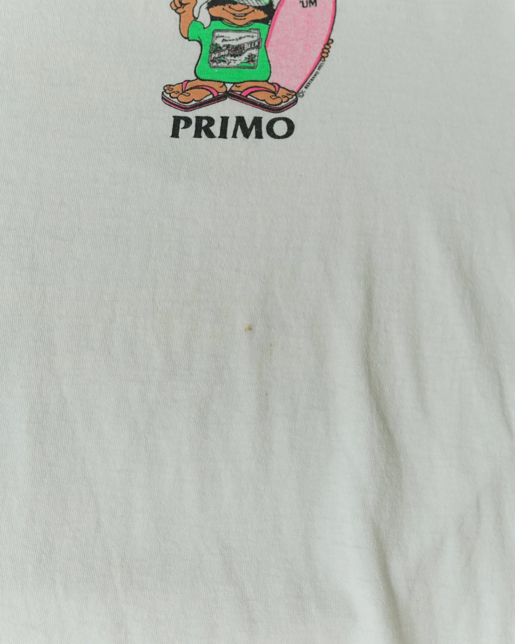 primo beer 1985 t-shirt