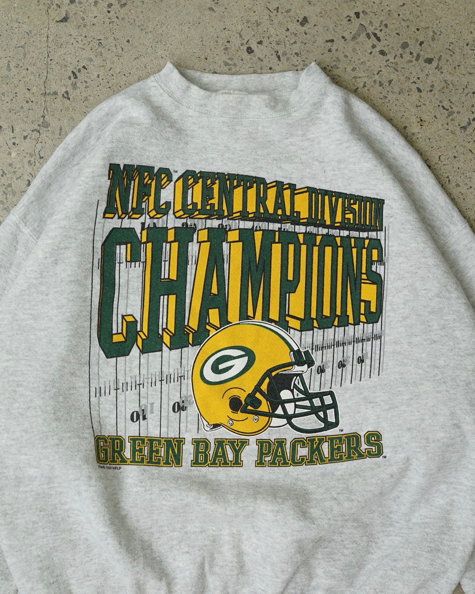 green bay packers 1997 crewneck