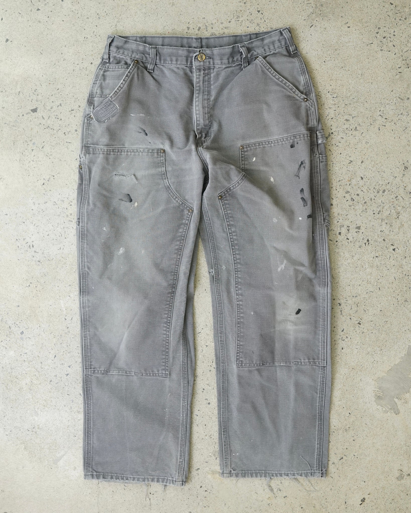 carhartt double knee carpenter pants - 33x29.5