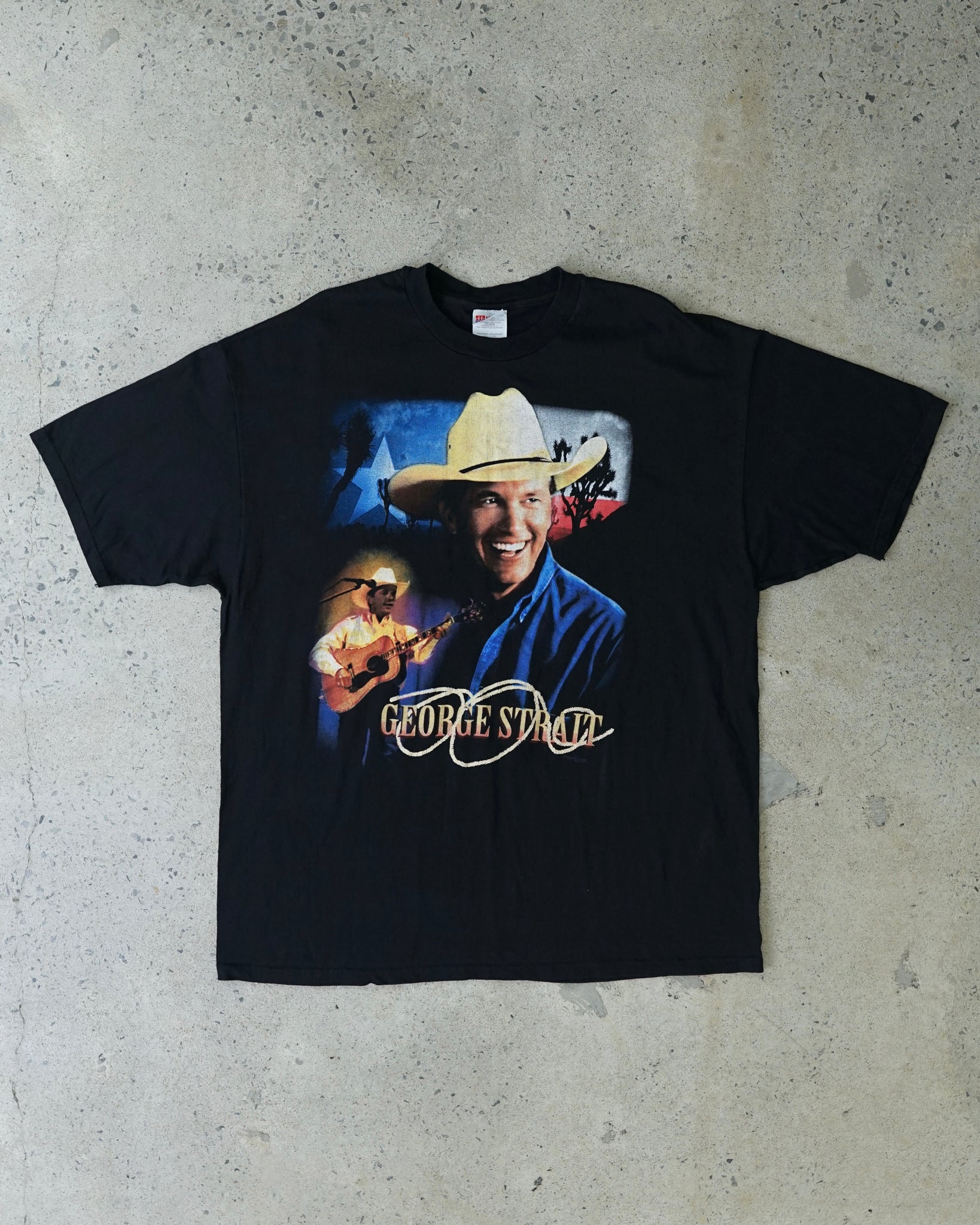 george strait country music festival t-shirt