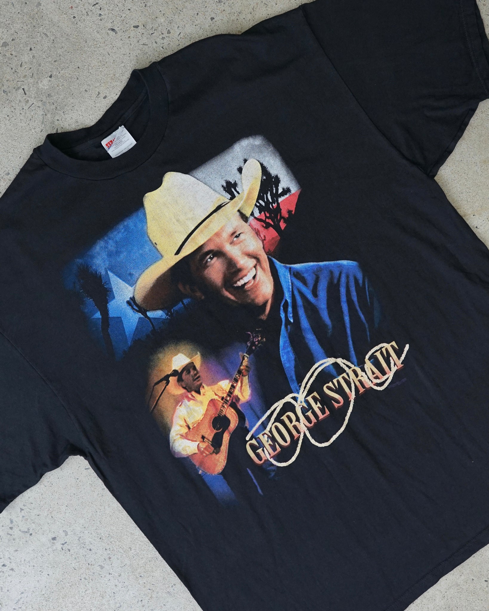 george strait country music festival t-shirt