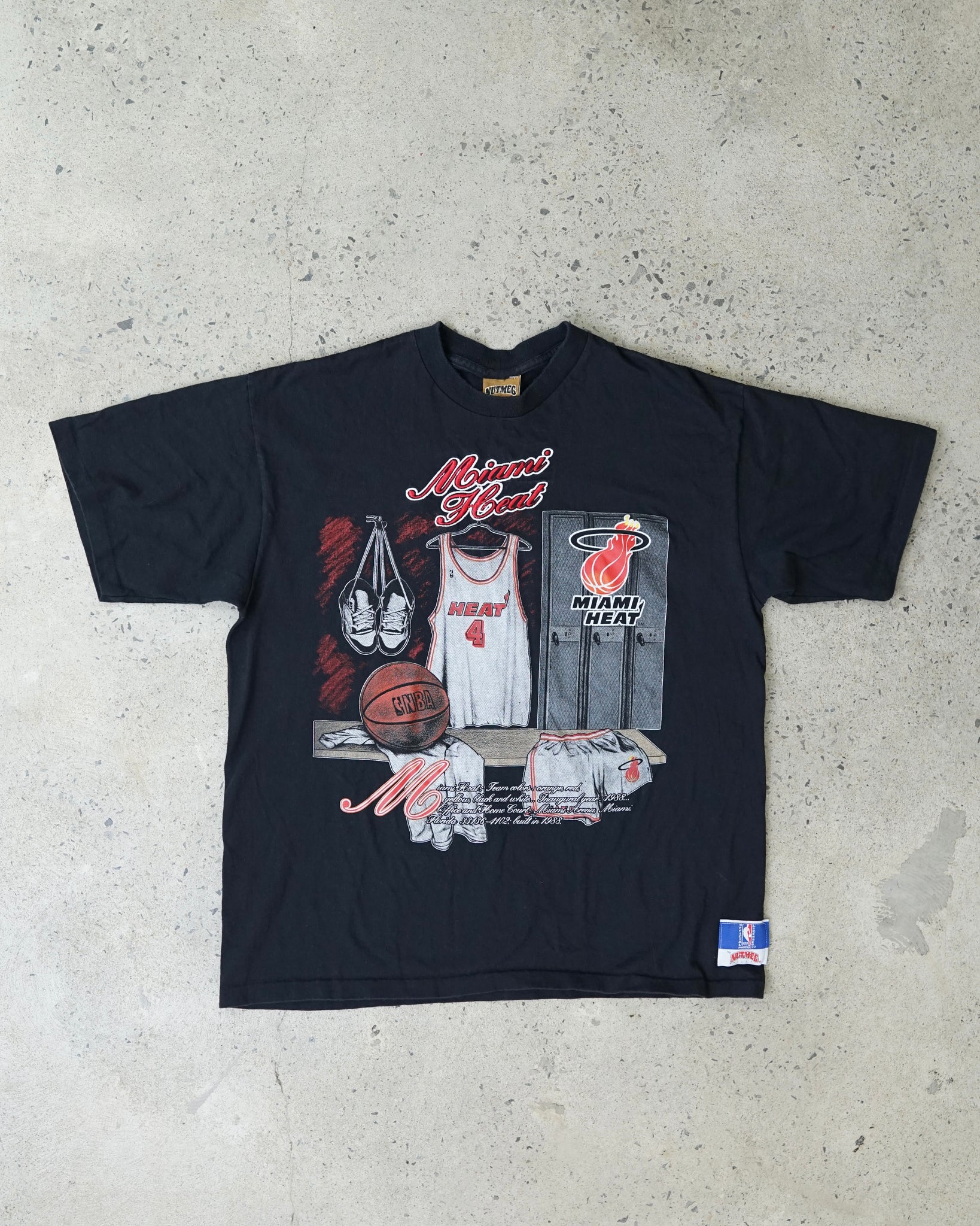 miami heats nba t-shirt