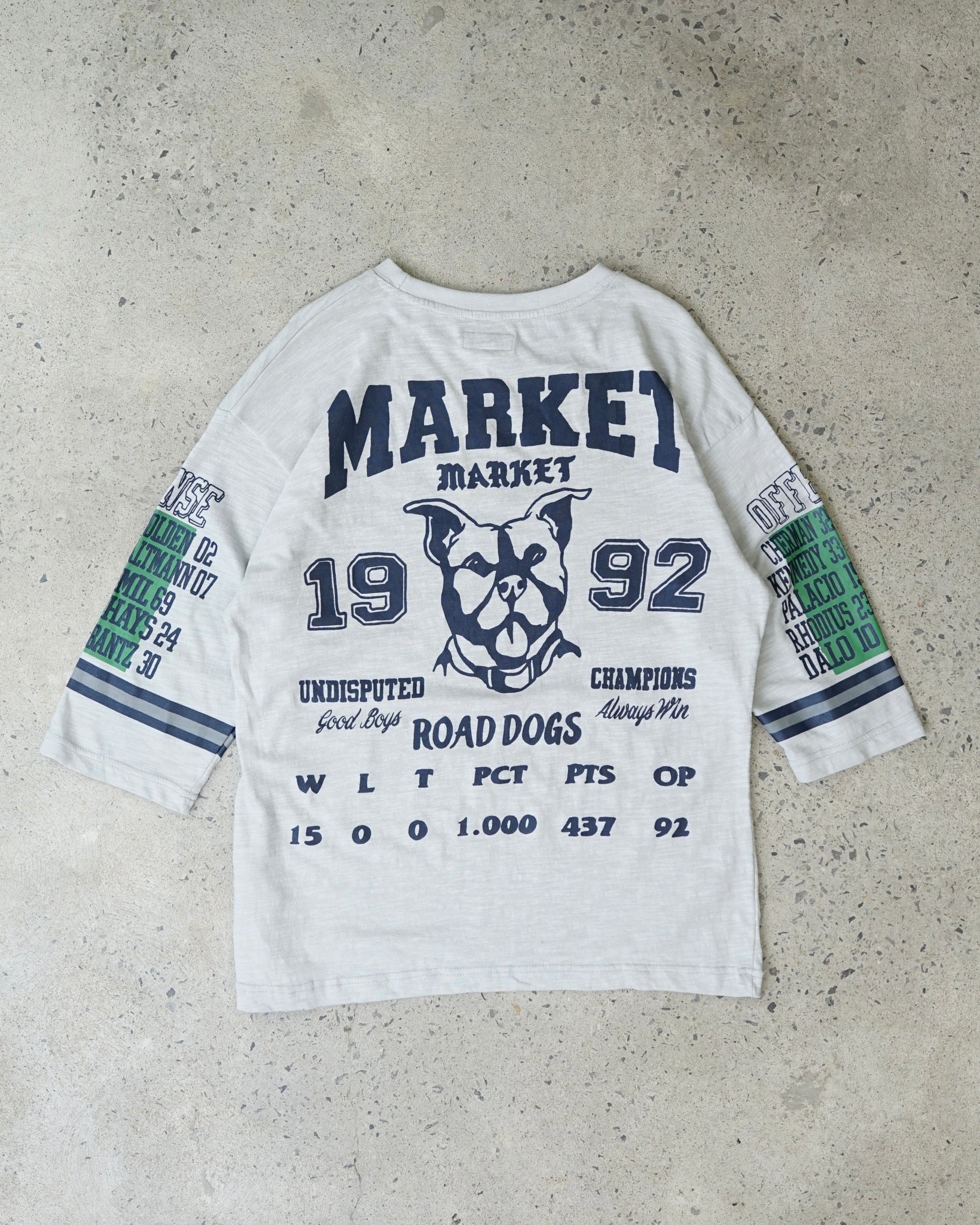market new york raglan sleeve shirt