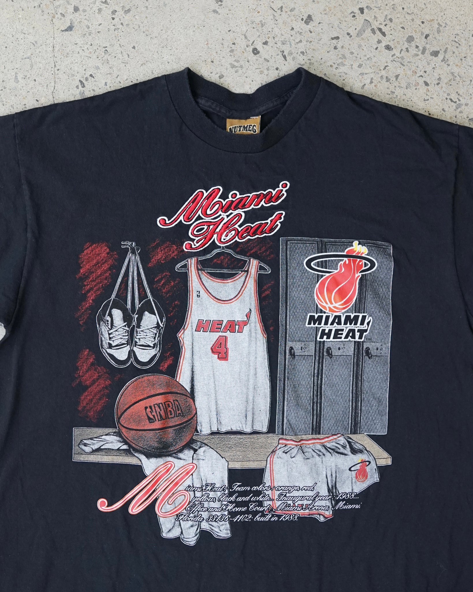 miami heats nba t-shirt