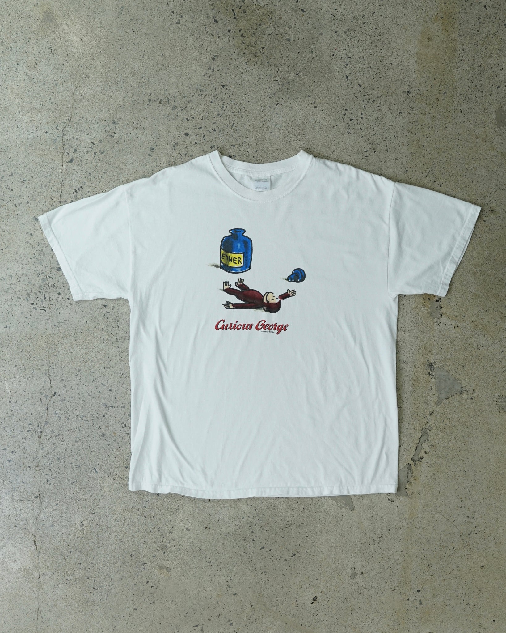 curious george 1995 t-shirt