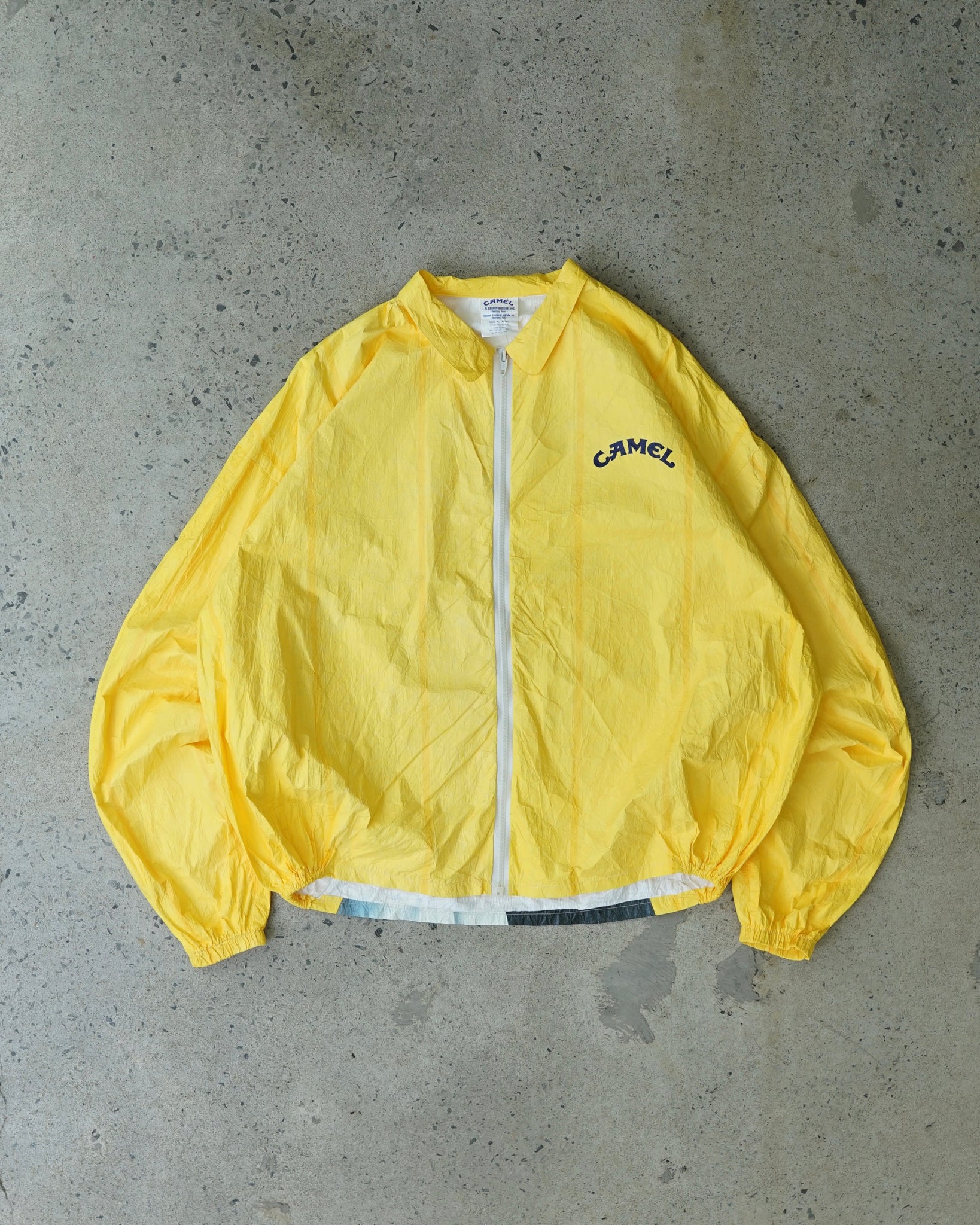 camel 1992 zip-up windbreaker