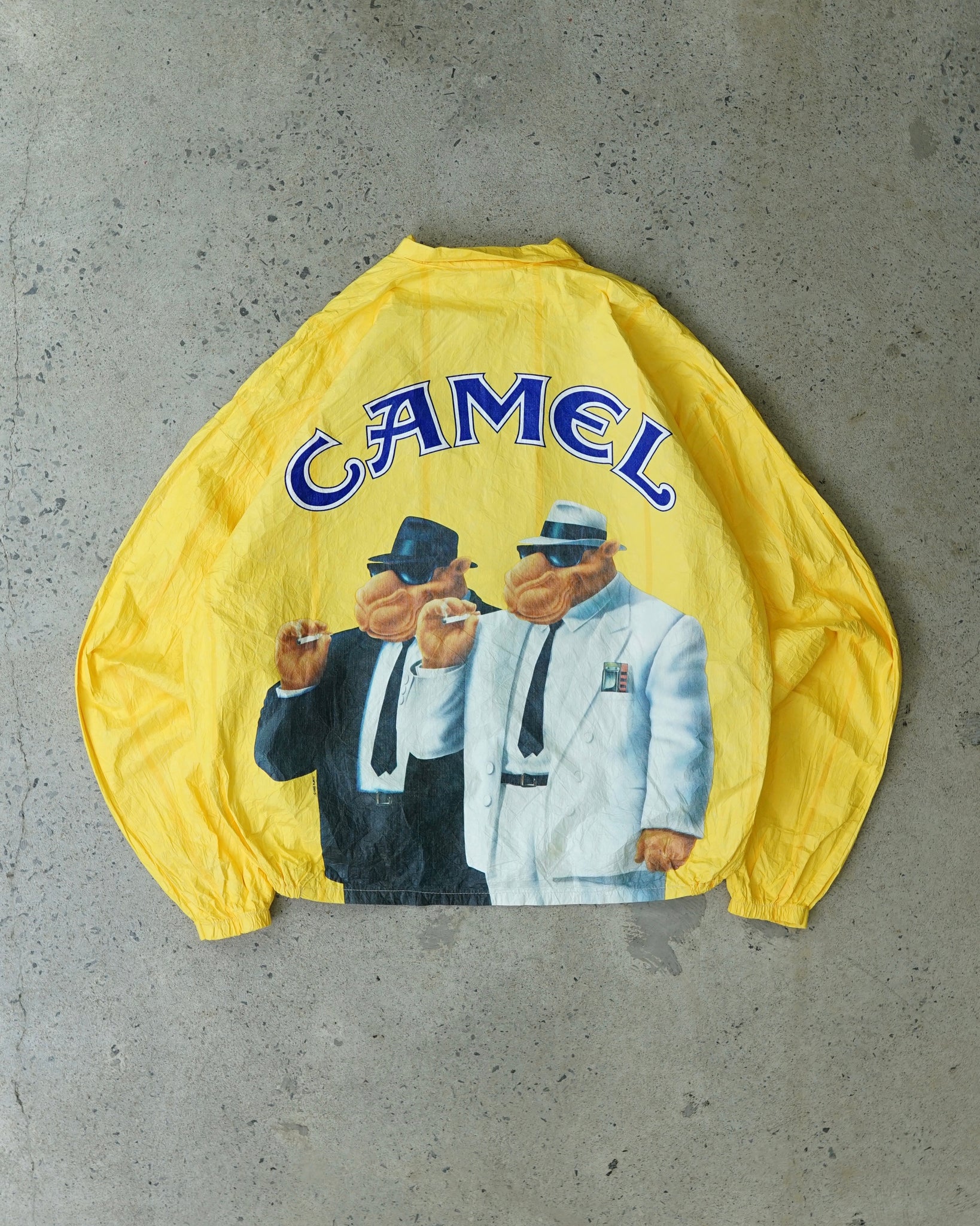 camel 1992 zip-up windbreaker