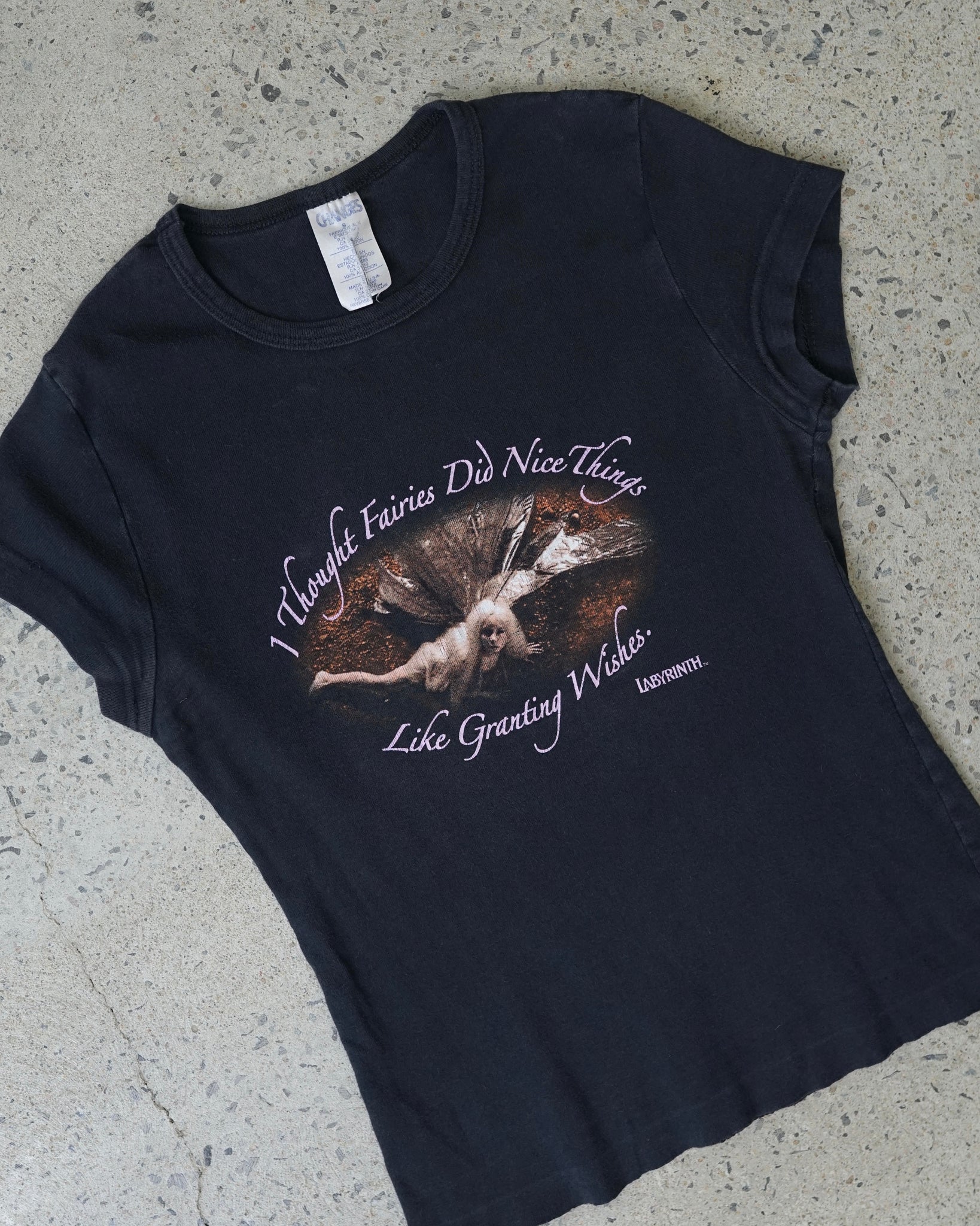 labyrinth baby t-shirt