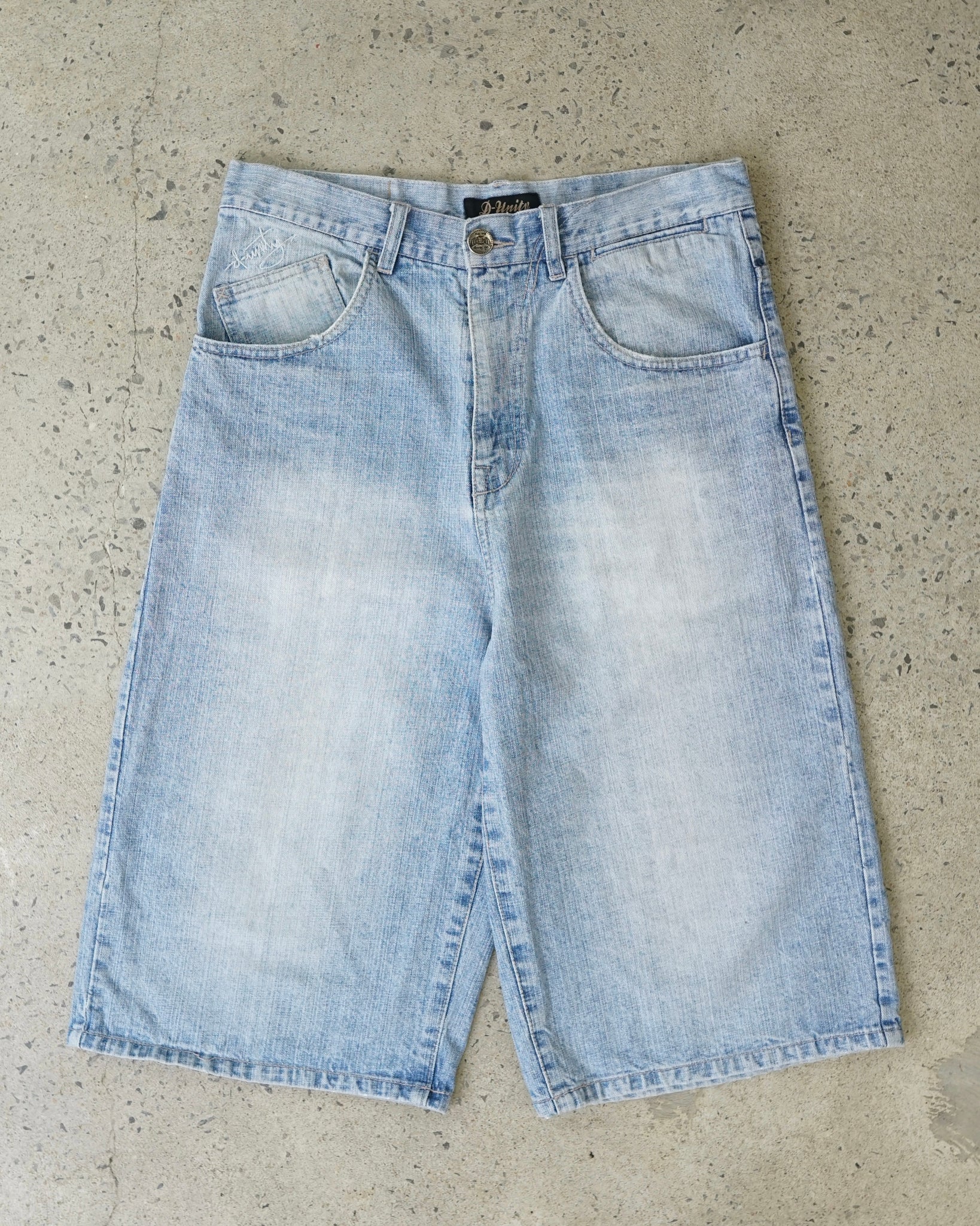 d-unity denim shorts