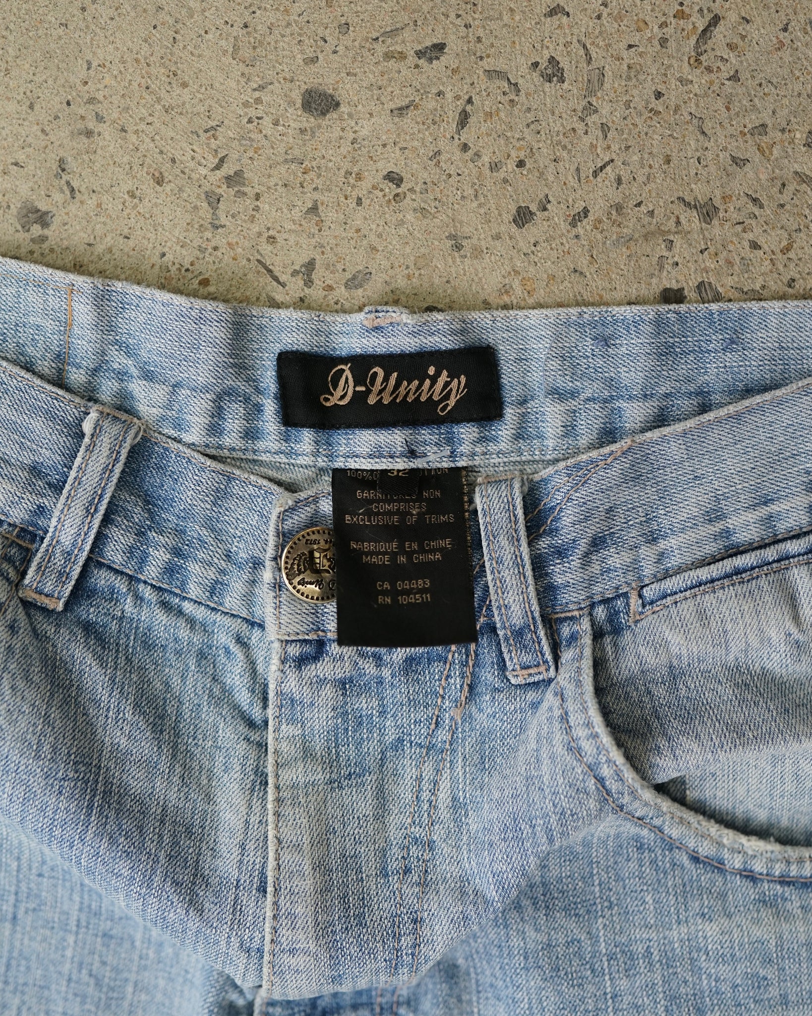 d-unity denim shorts
