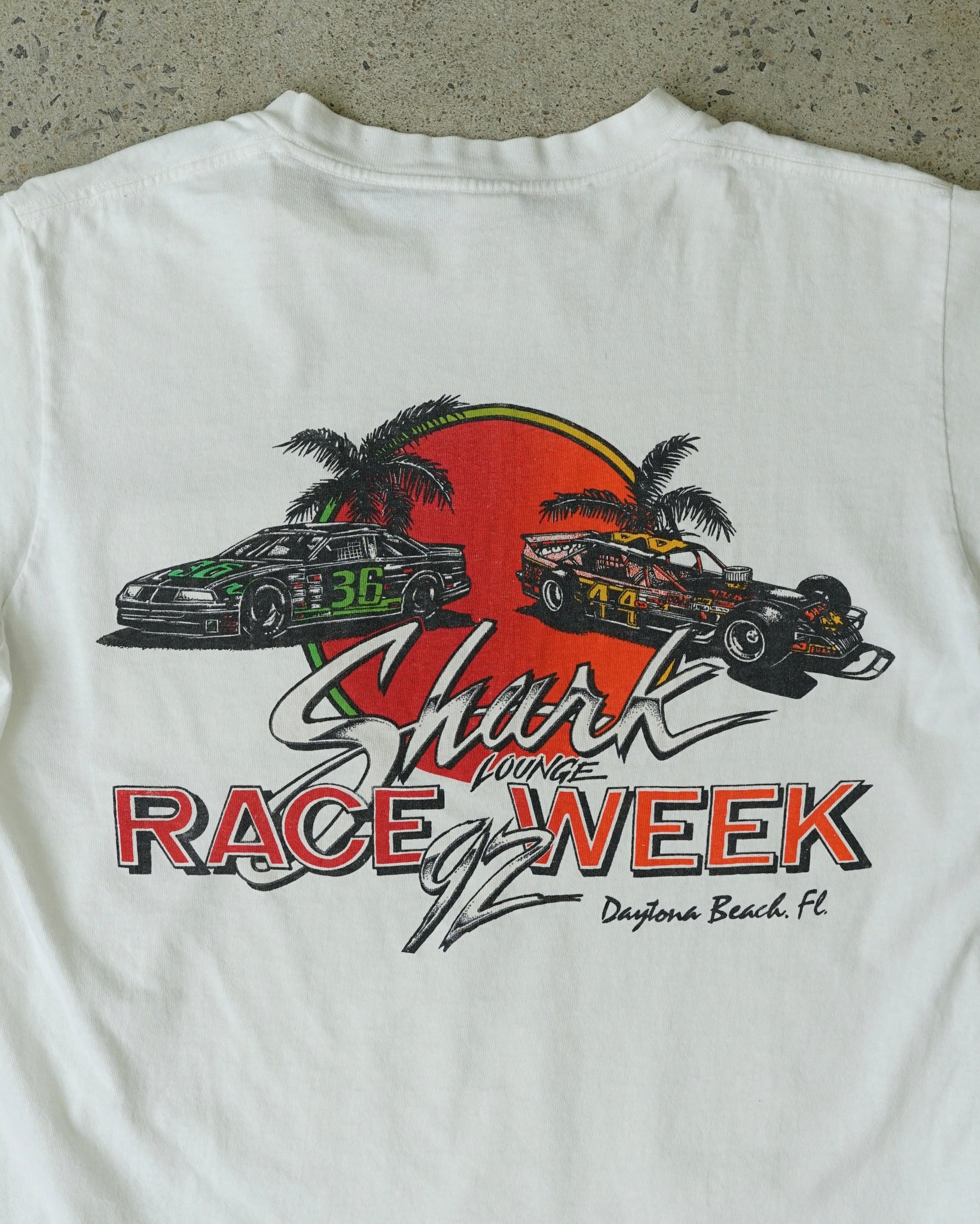 shark lounge daytona beach florida 1992 t-shirt