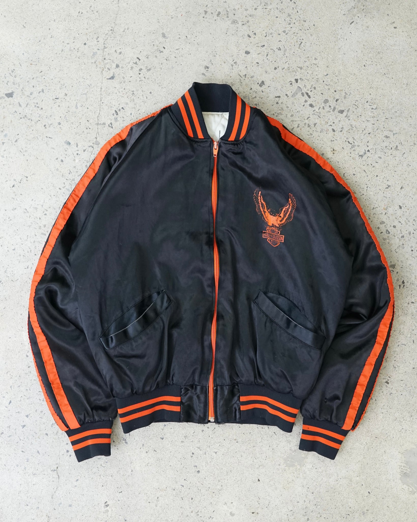 harley-davidson satin jacket