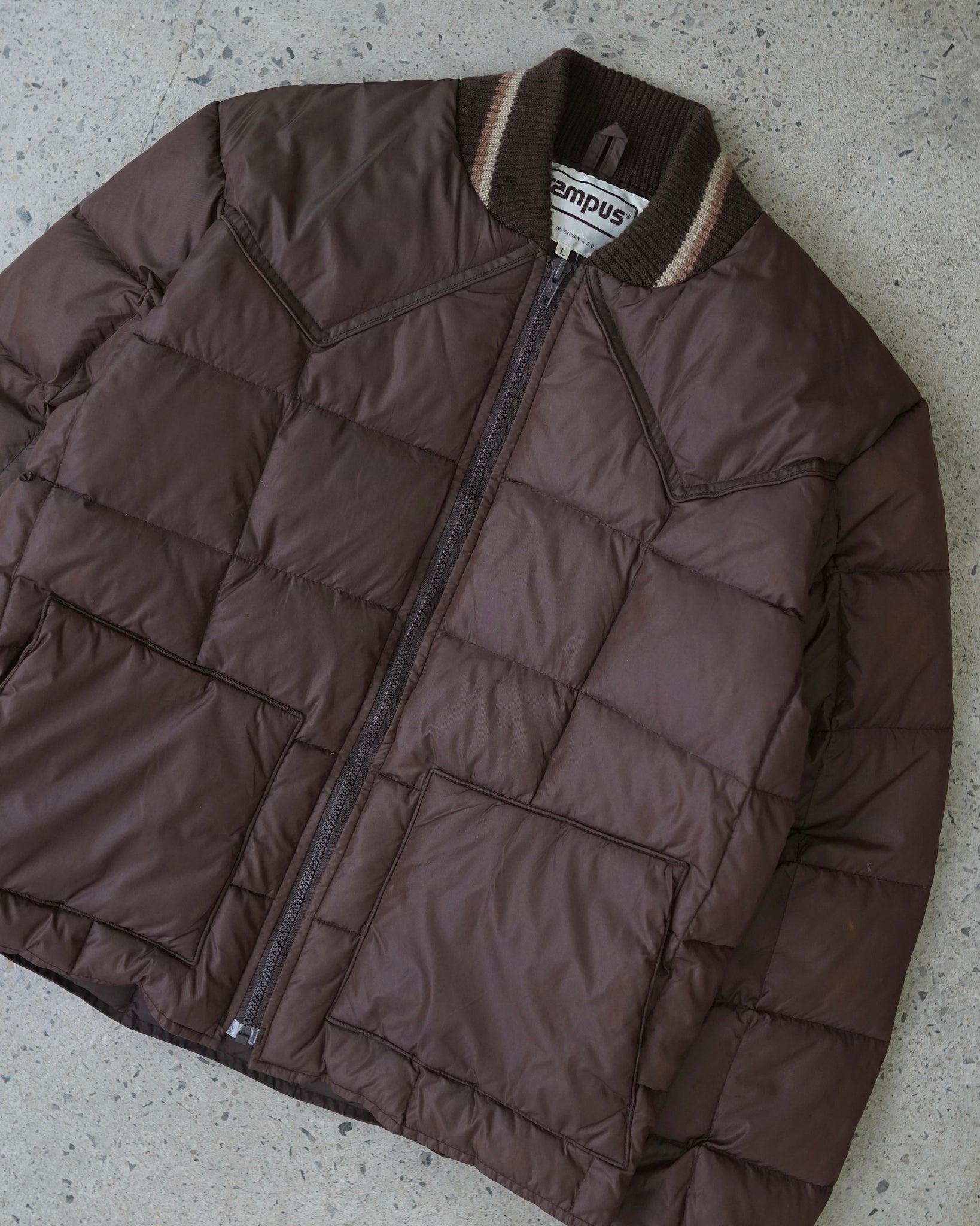 campus puffer jacket
