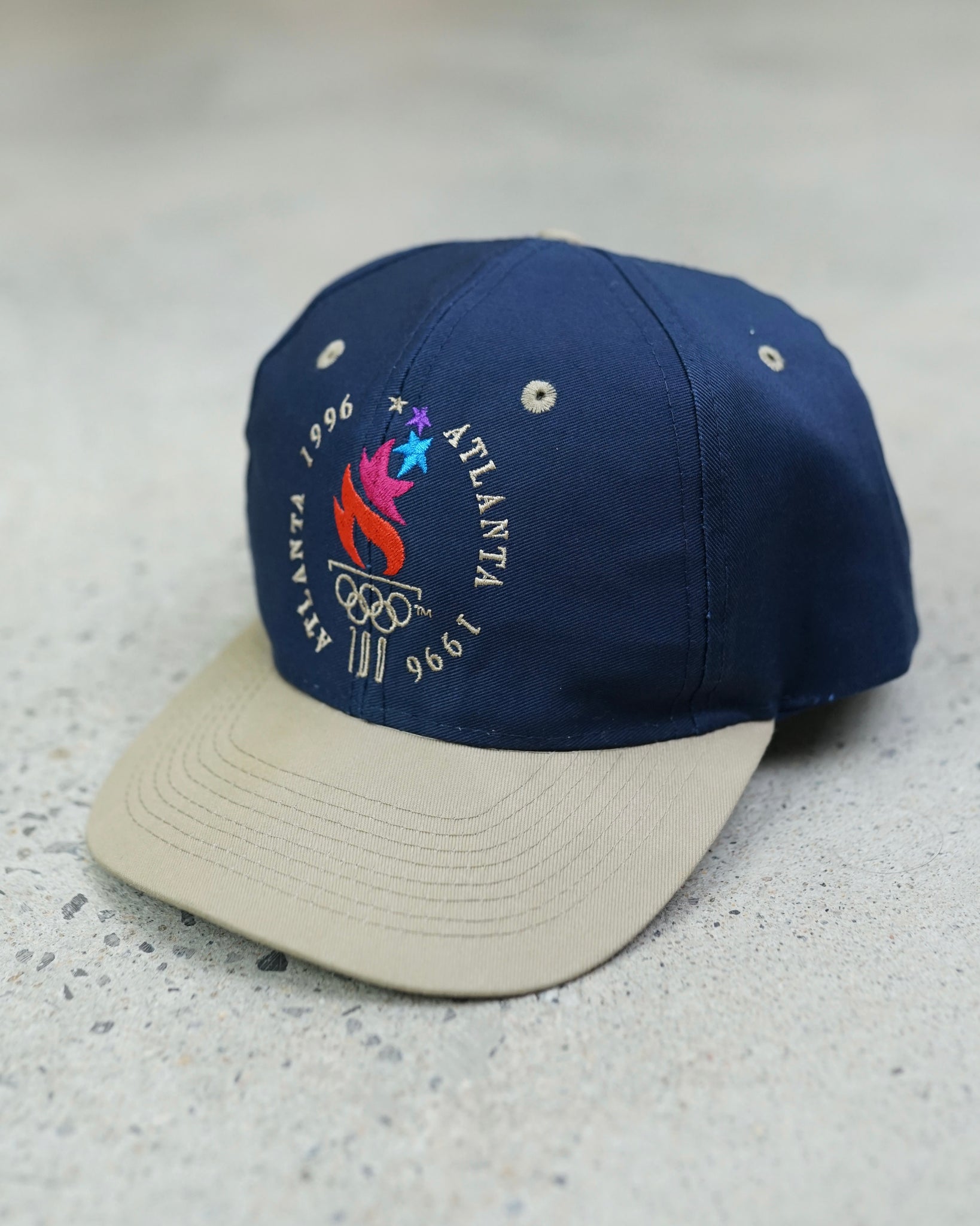 atlanta 1996 olympics snapback hat
