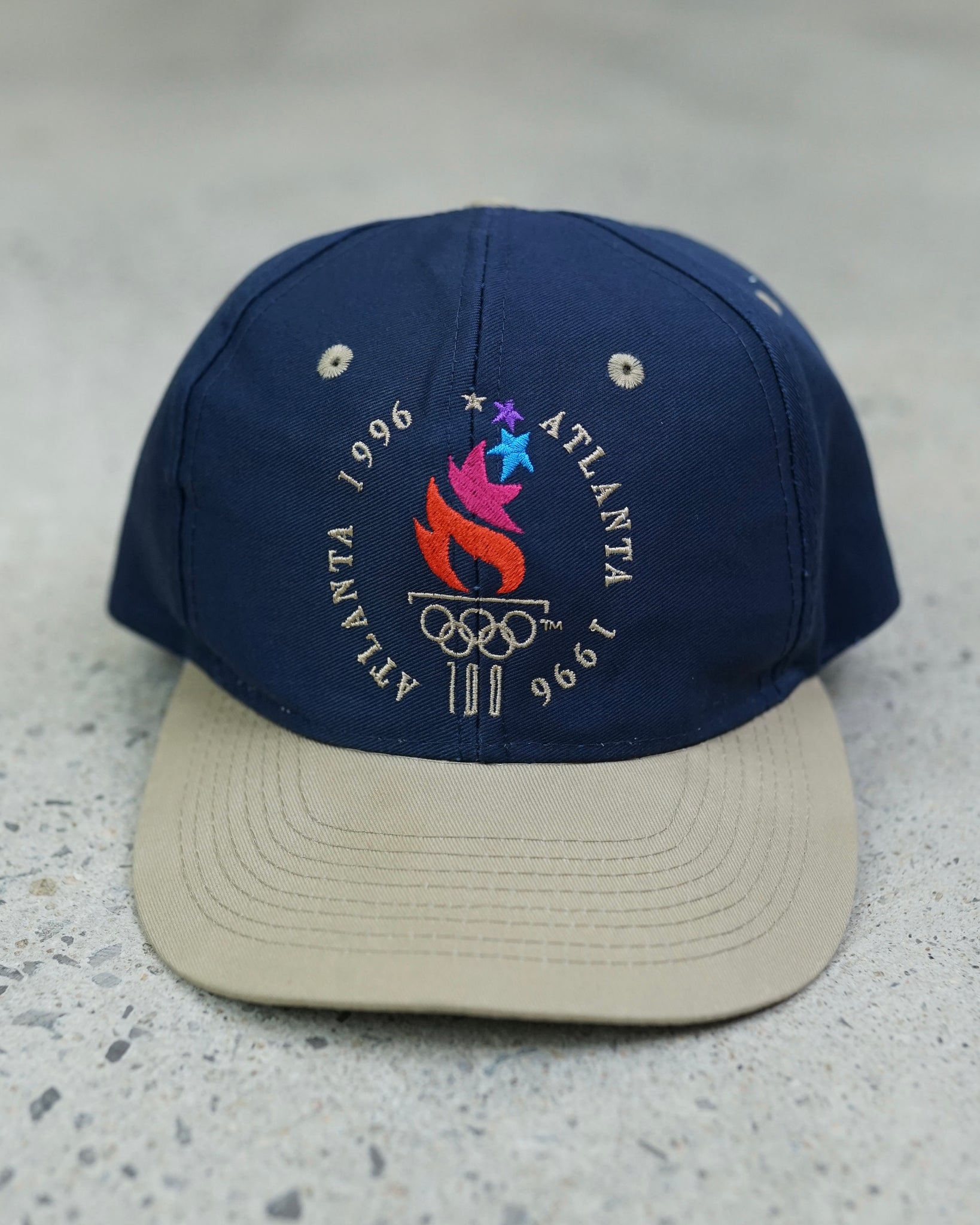 atlanta 1996 olympics snapback hat