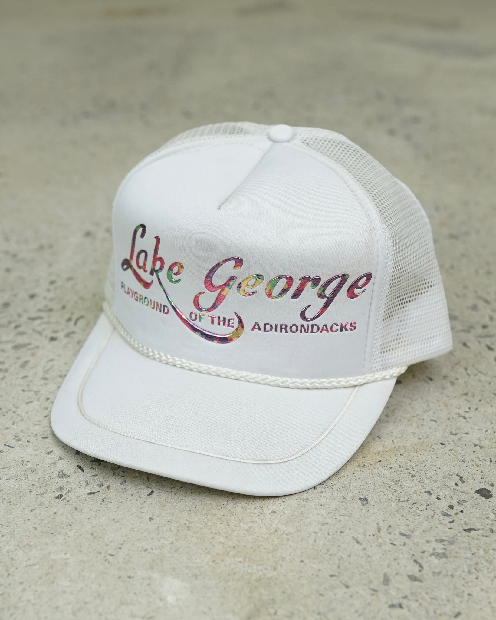 lake george trucker hat