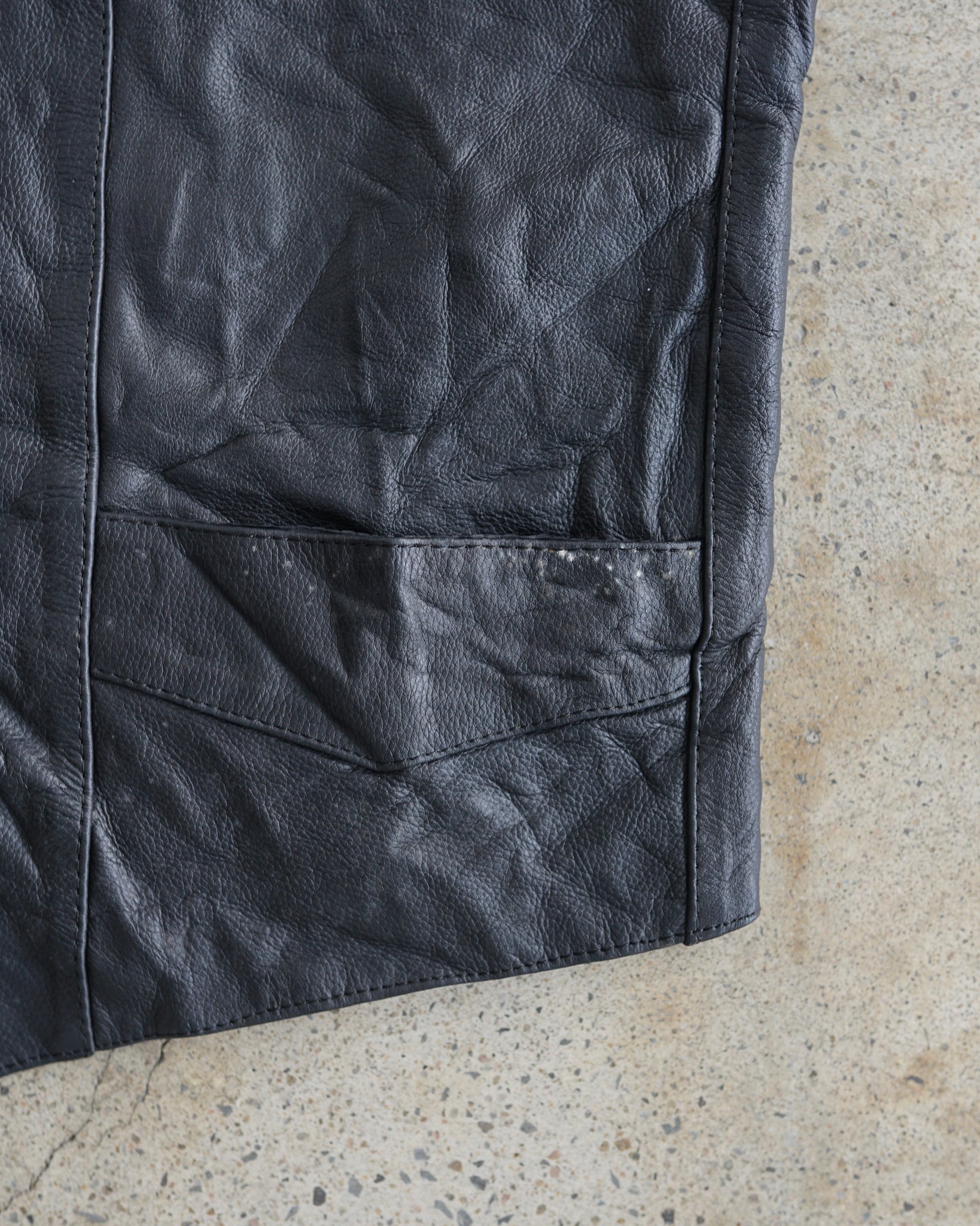american legion riders wisconsin leather vest – Chez Claude Vintage