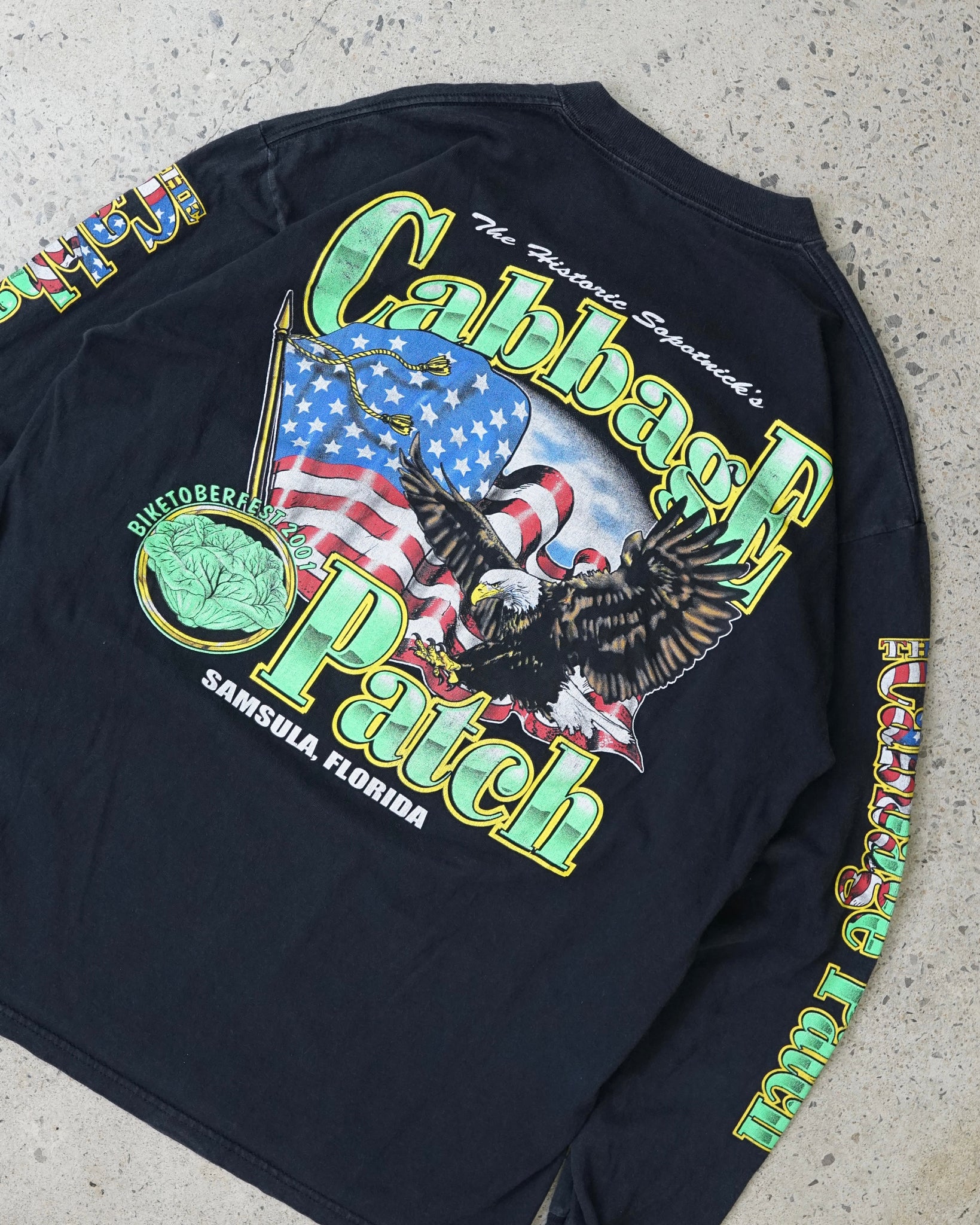 biketoberfest 2001 cabbage patch longsleeve