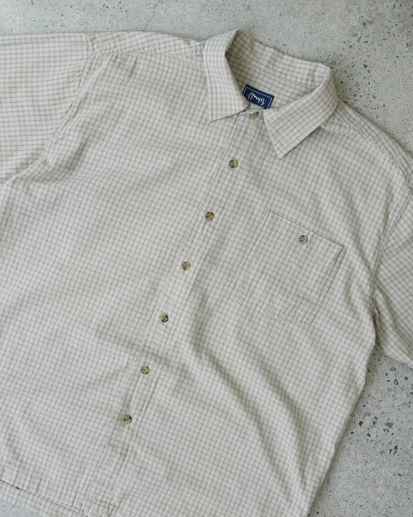 cherokee button-up shirt