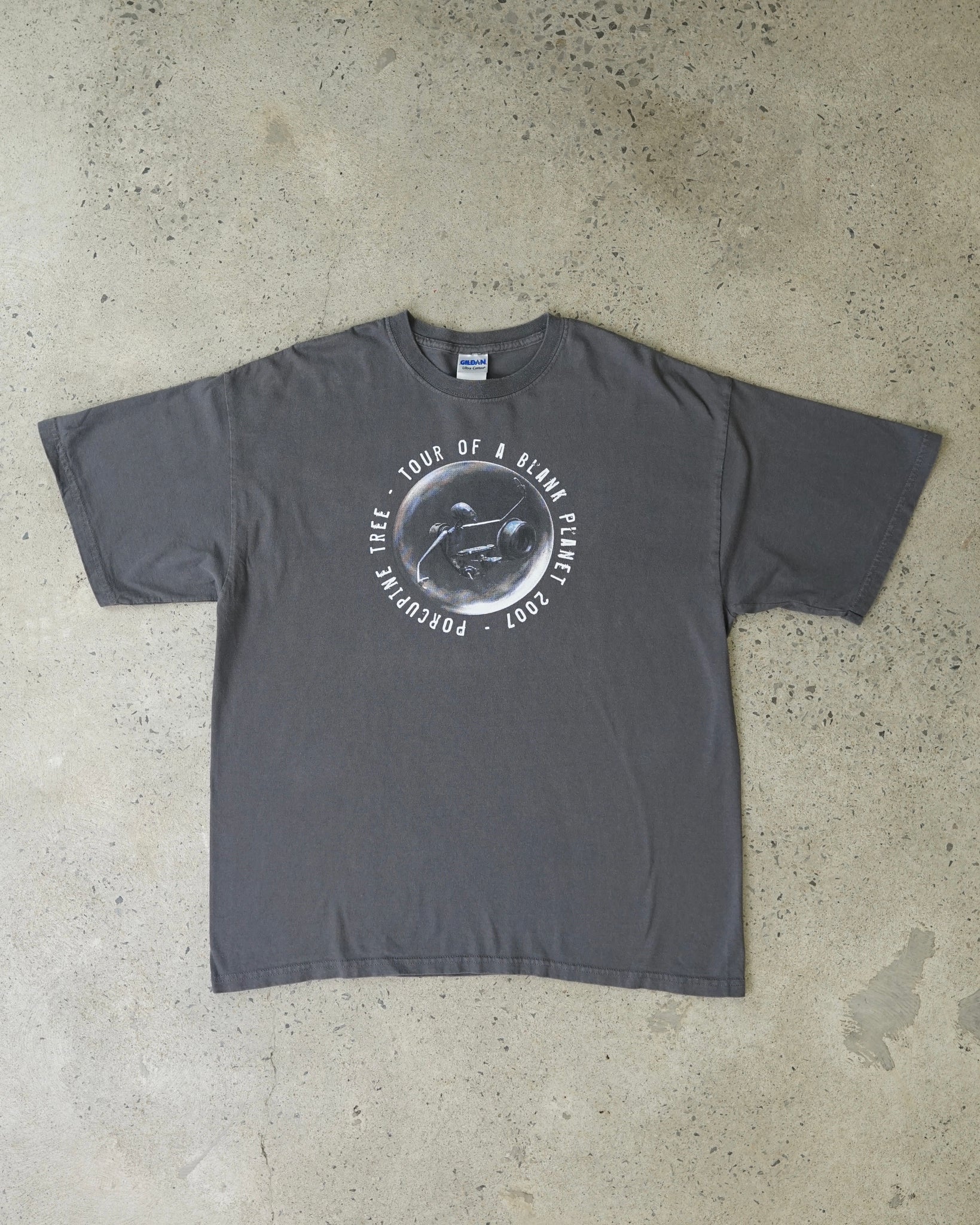 porcupine tree tour of a blank planet t-shirt