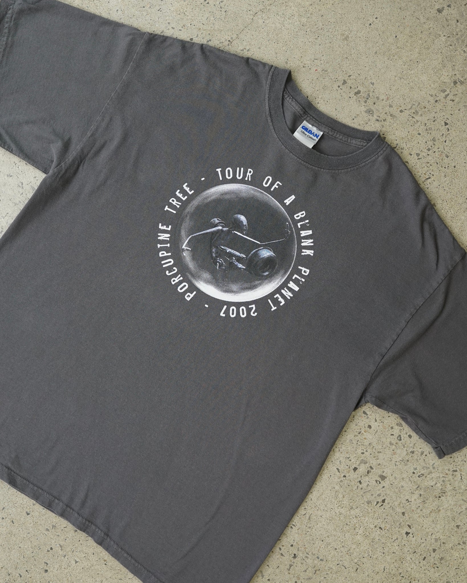 porcupine tree tour of a blank planet t-shirt