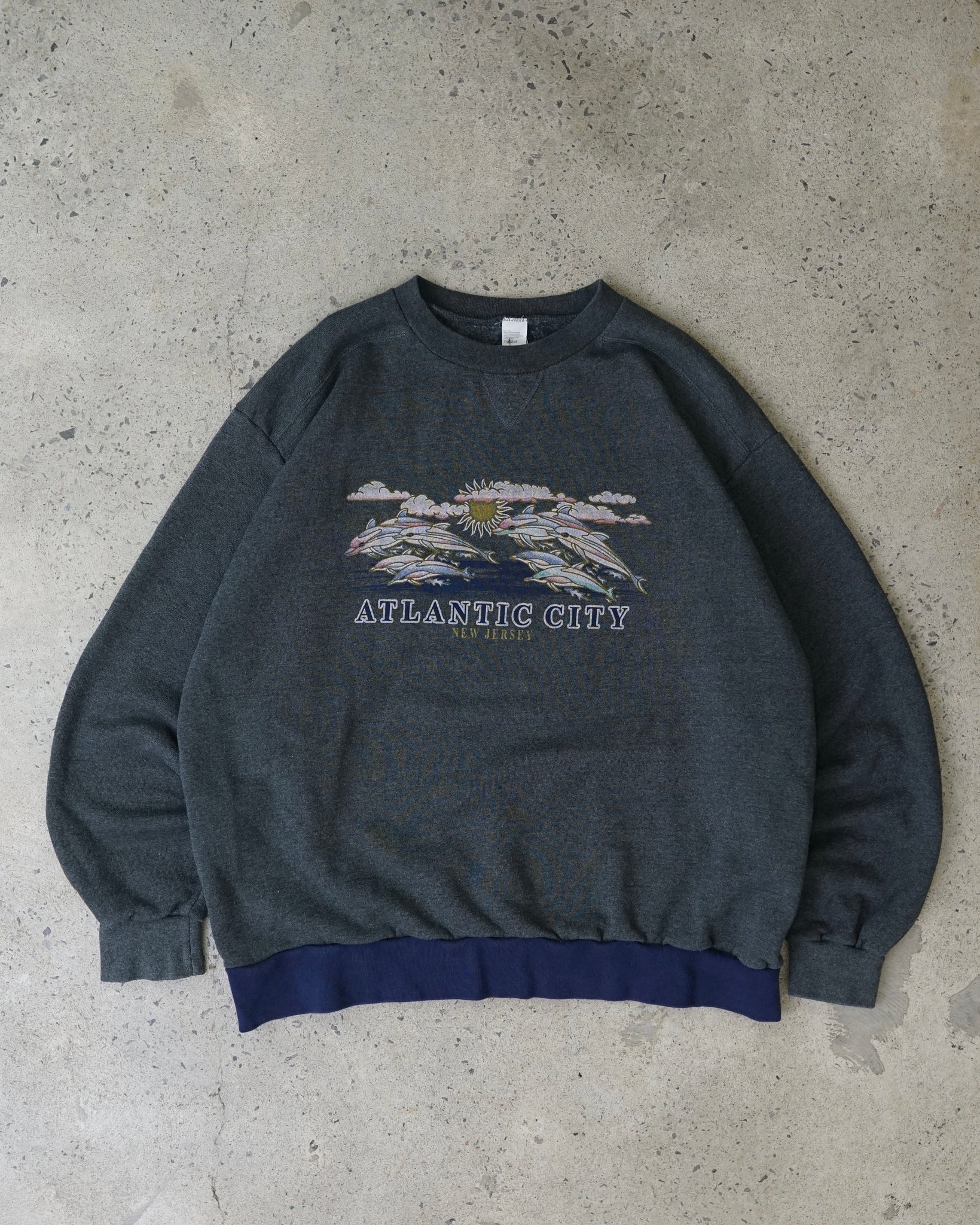atlantic city new jersey crewneck