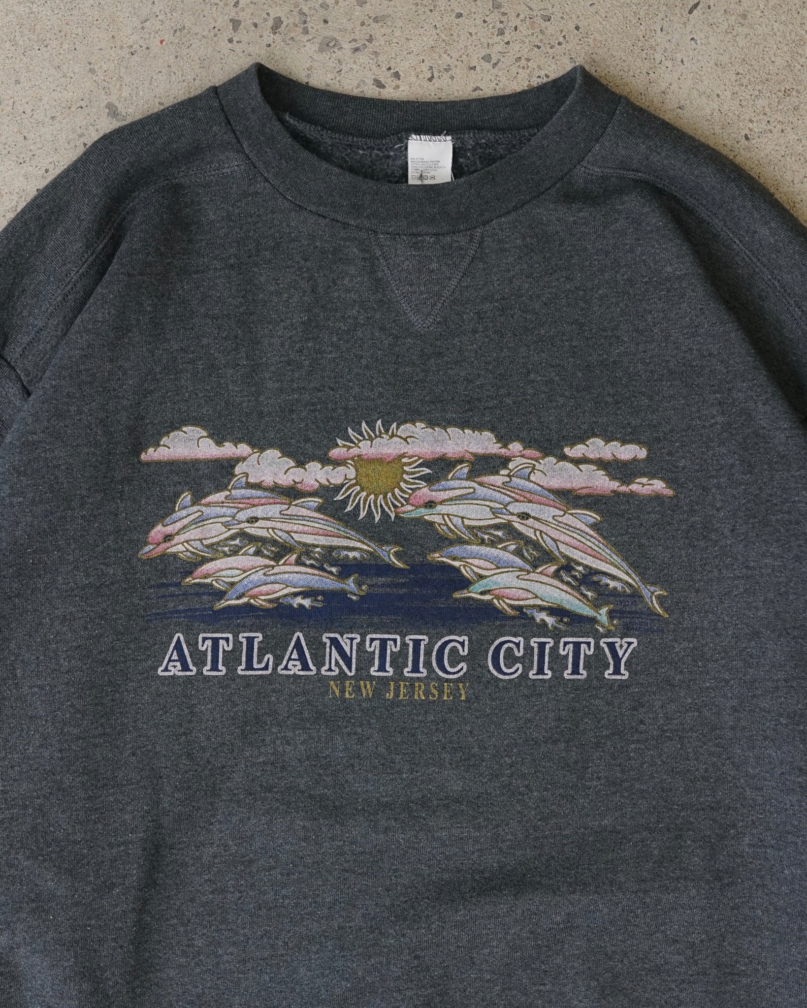 atlantic city new jersey crewneck