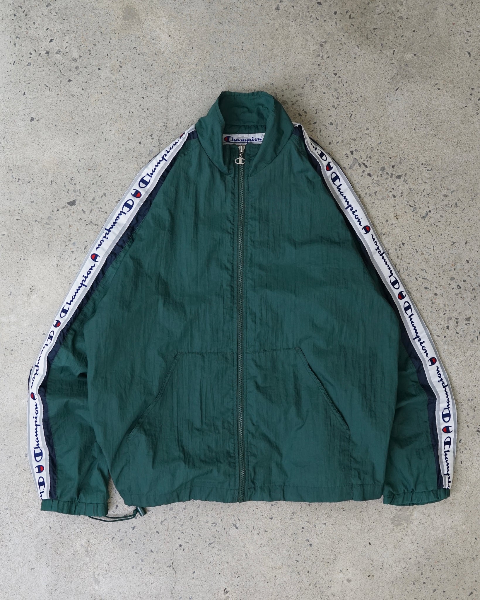 champion zip-up windbreaker