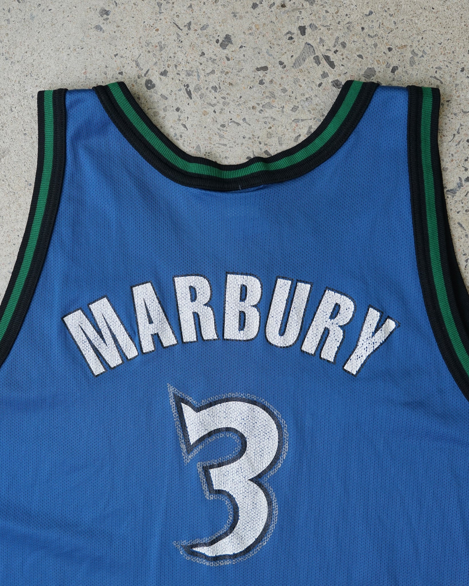 minnesota timberwolves marbury nba champion jersey - XXL