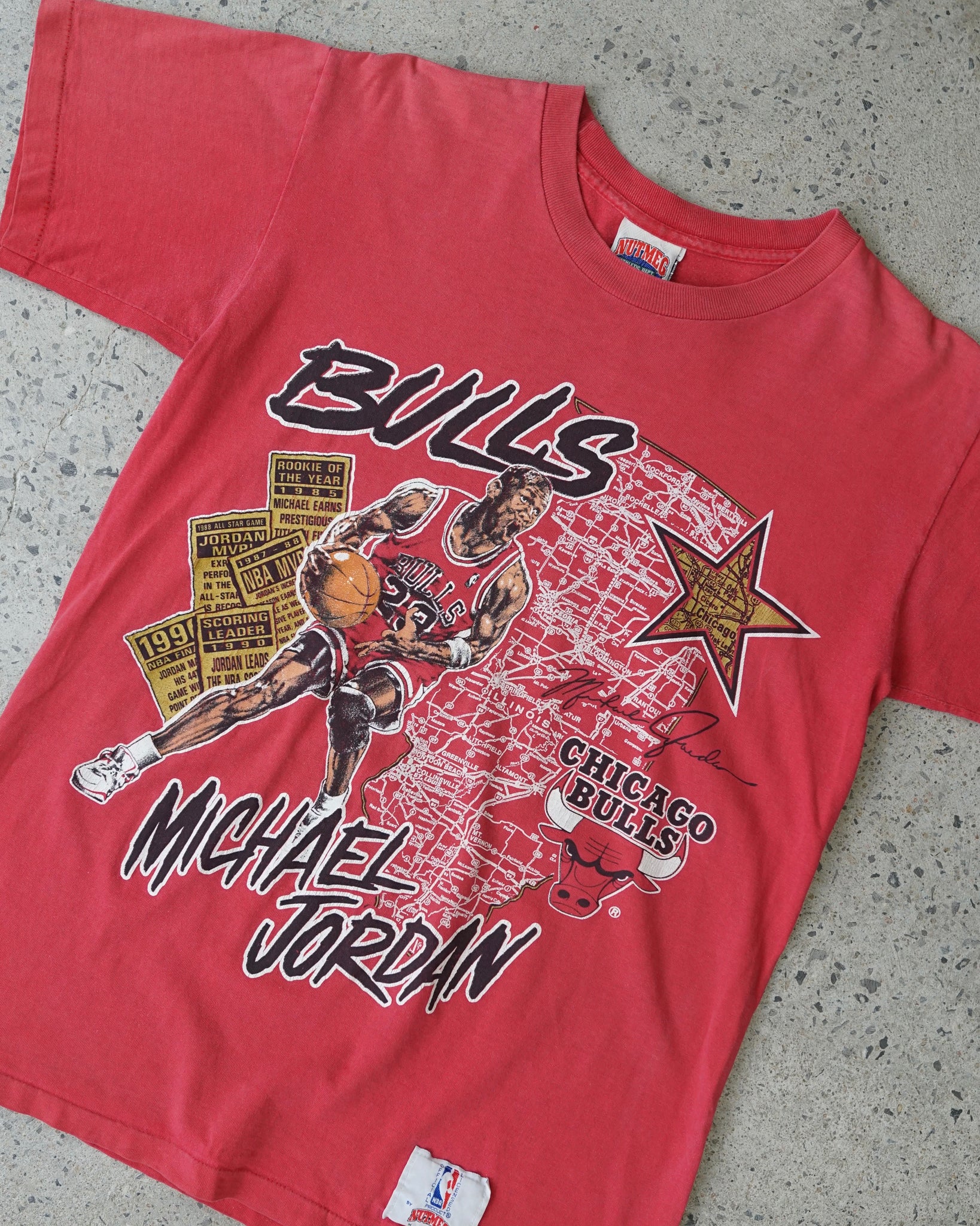 chicago bulls michael jordan nba t-shirt