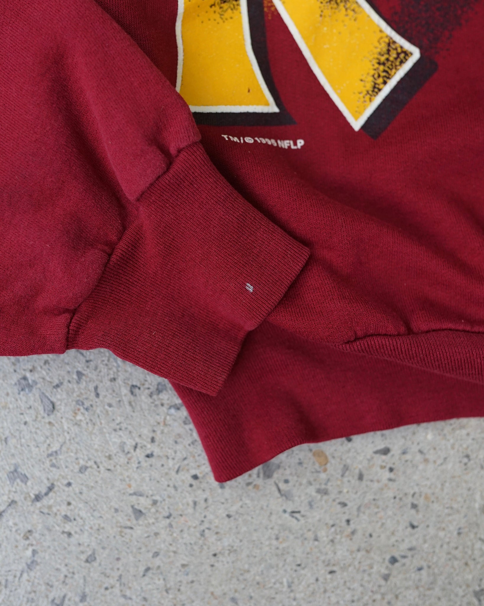 washington redskins 1996 nfl crewneck