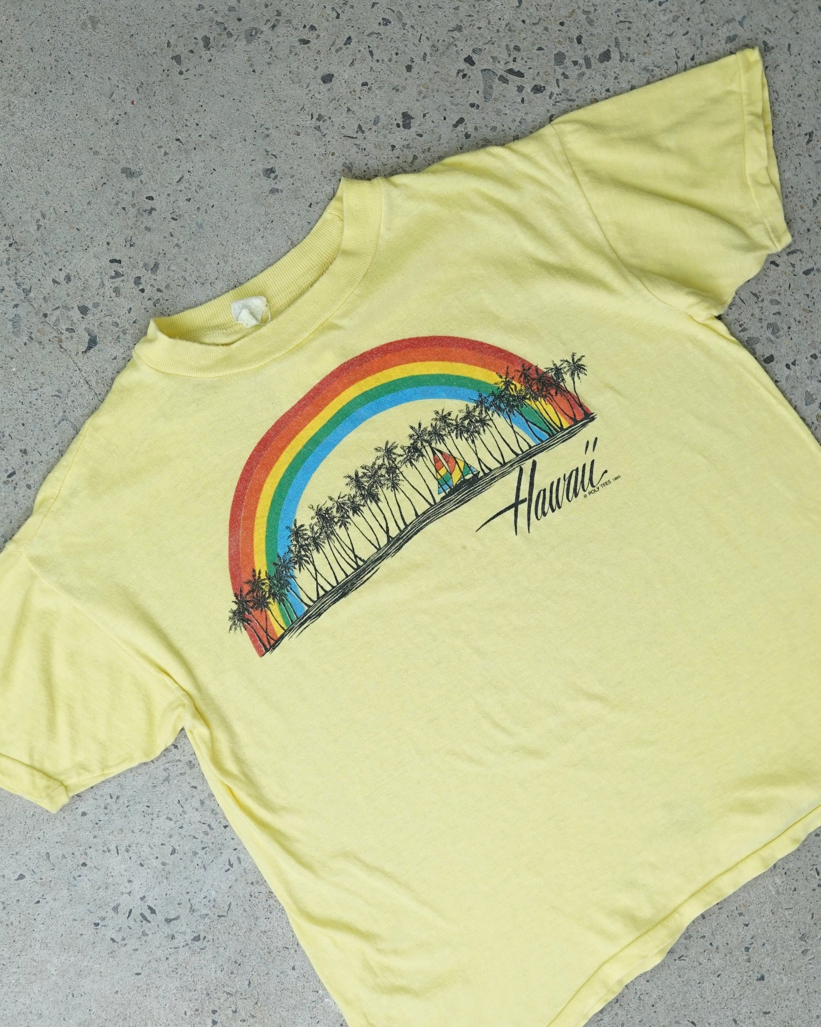 hawaii 1985 t-shirt