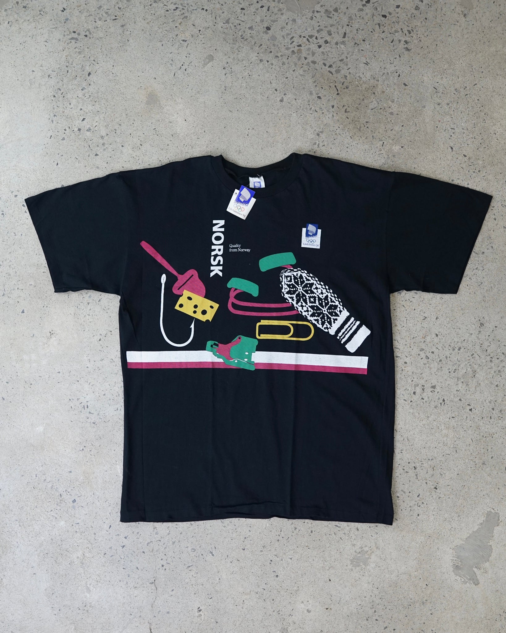 lillehammer norway 1994 olympics t-shirt