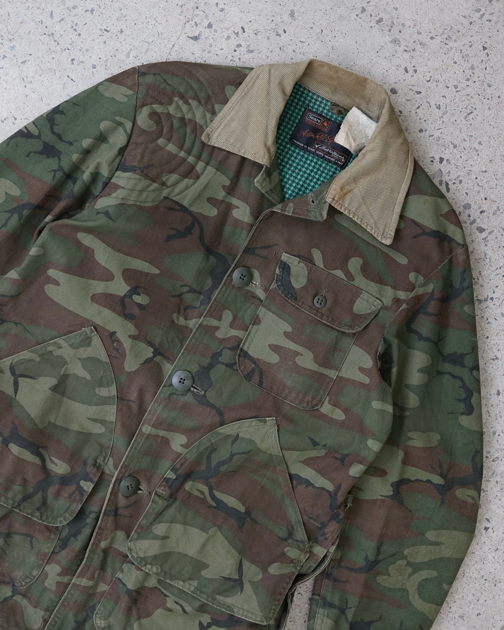 sears camo hunting jacket