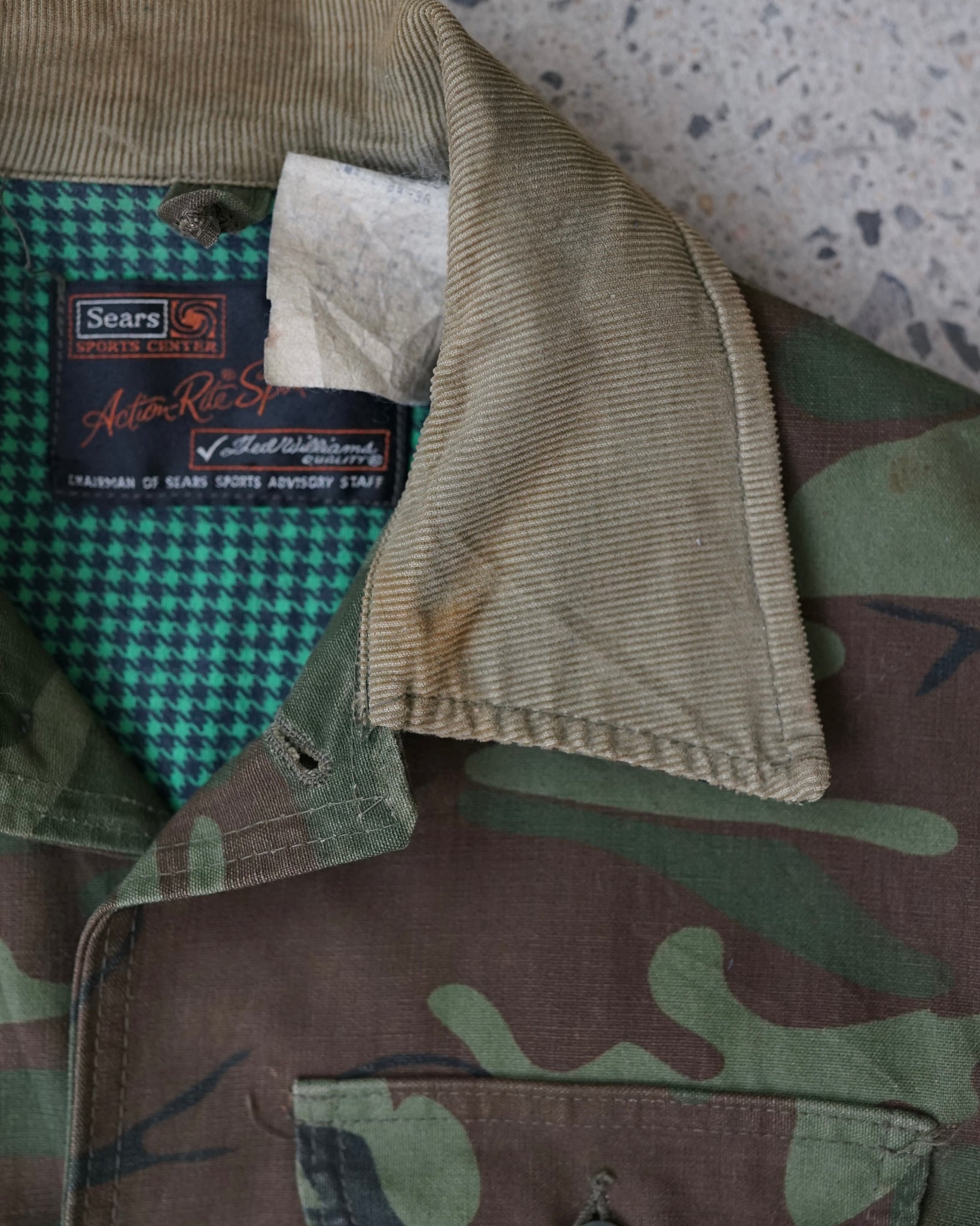 sears camo hunting jacket