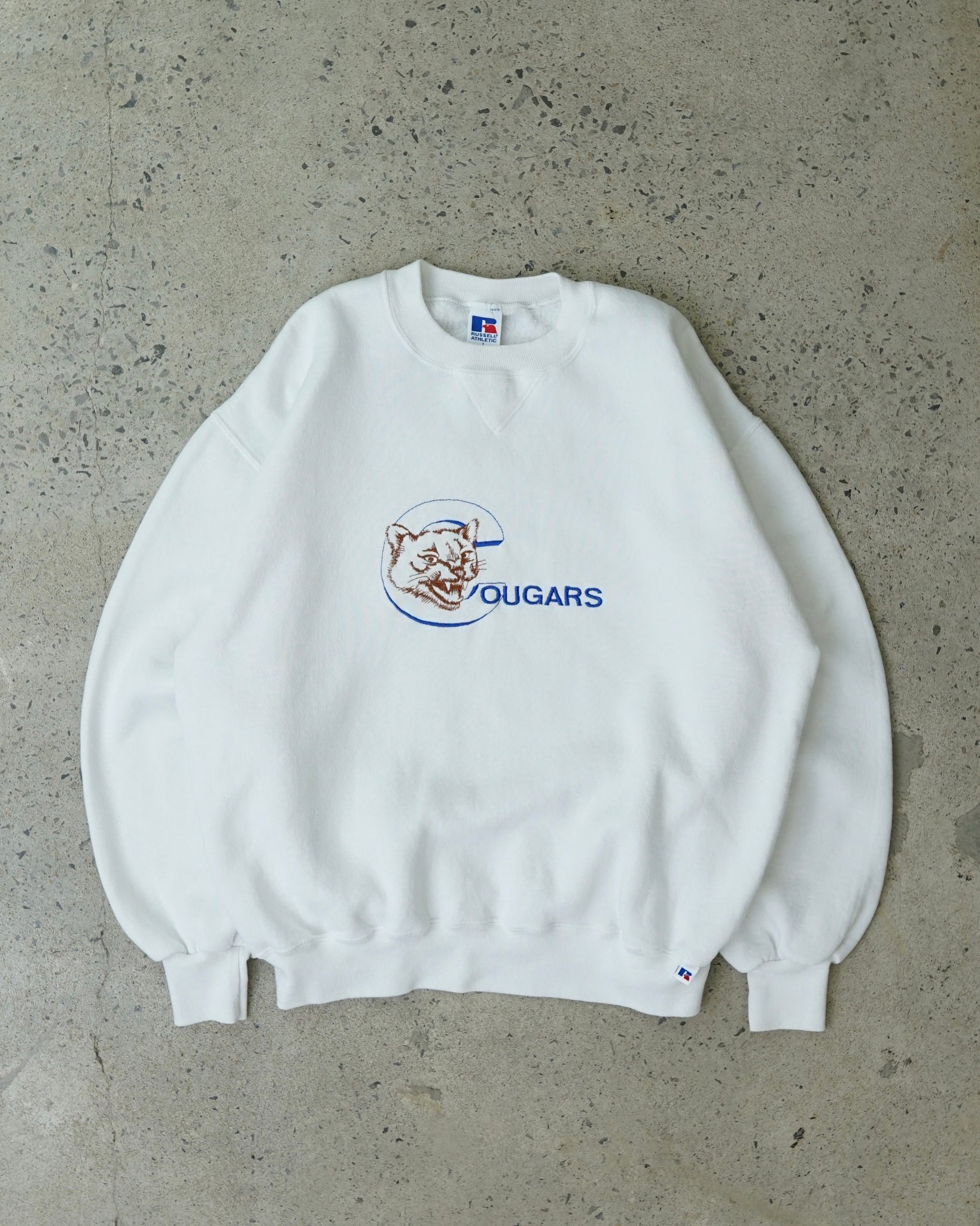 cougars russell athletics crewneck