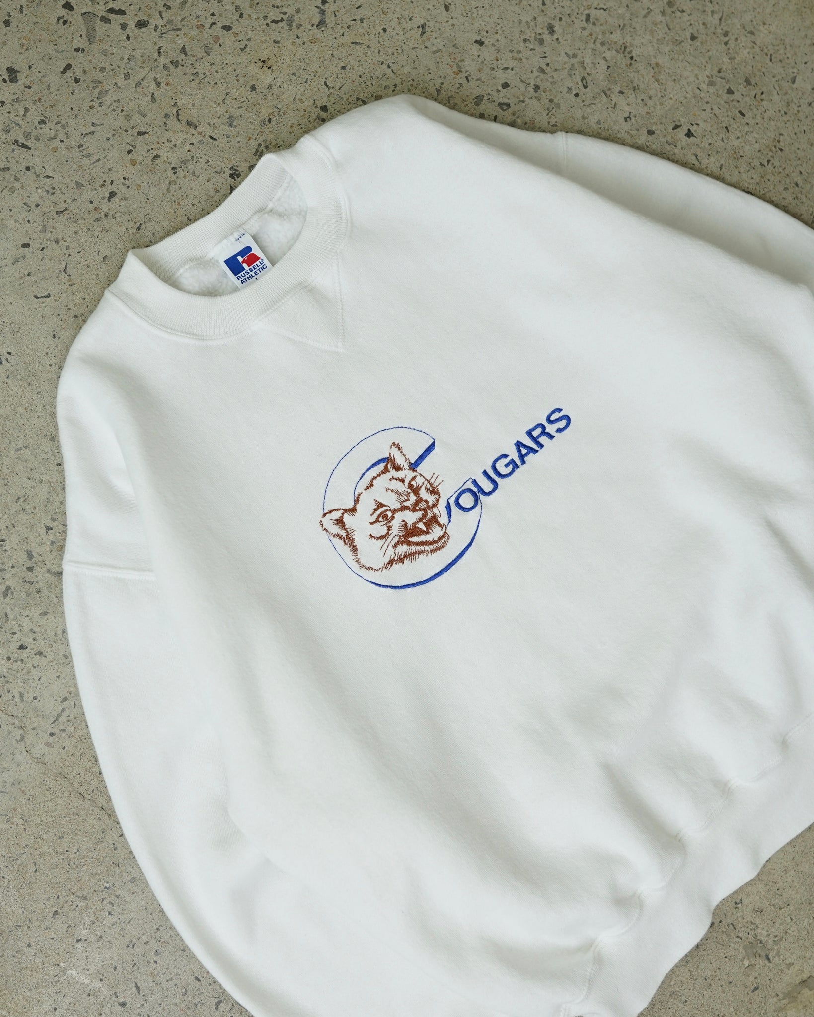 cougars russell athletics crewneck