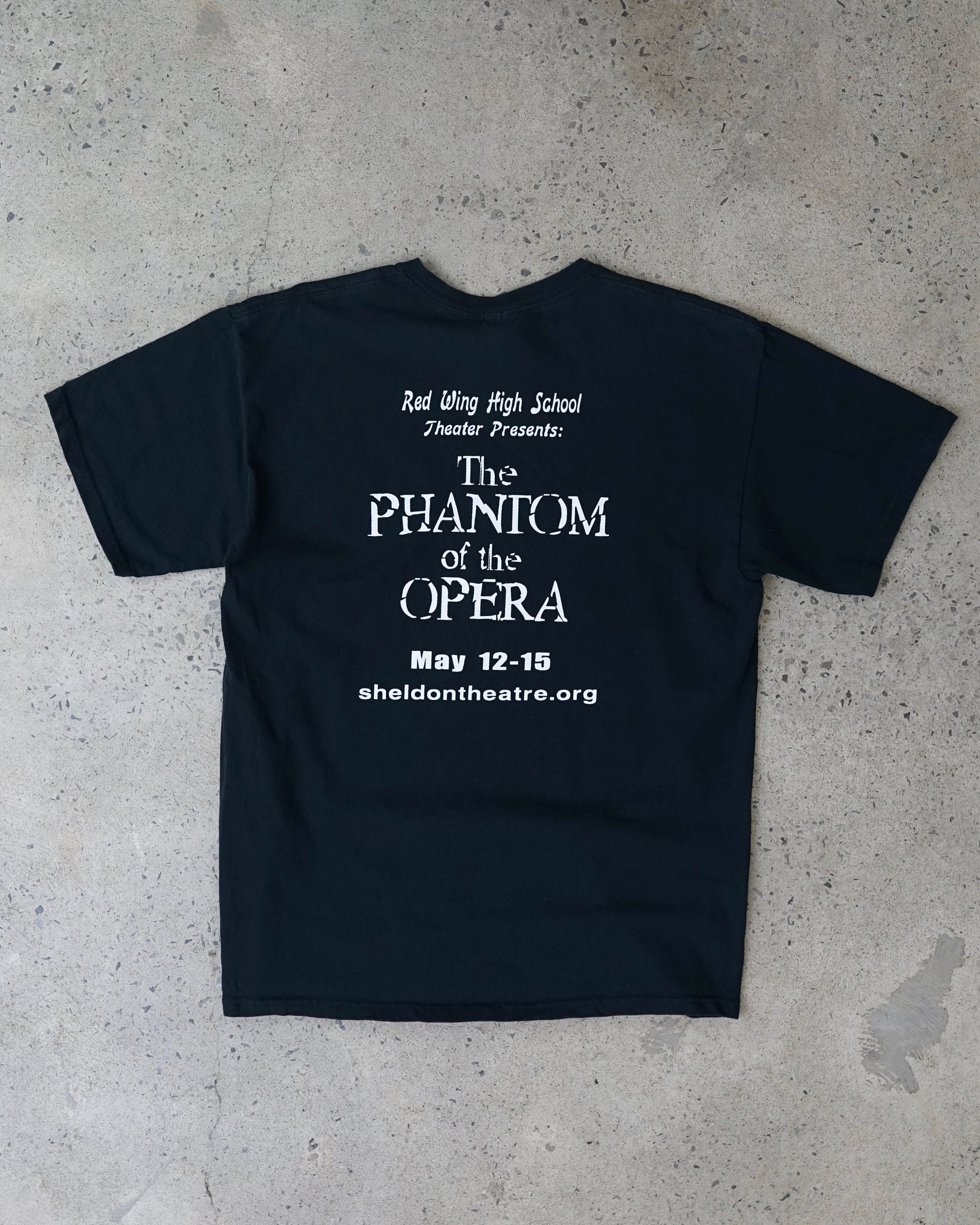 the phantom of the opera t-shirt