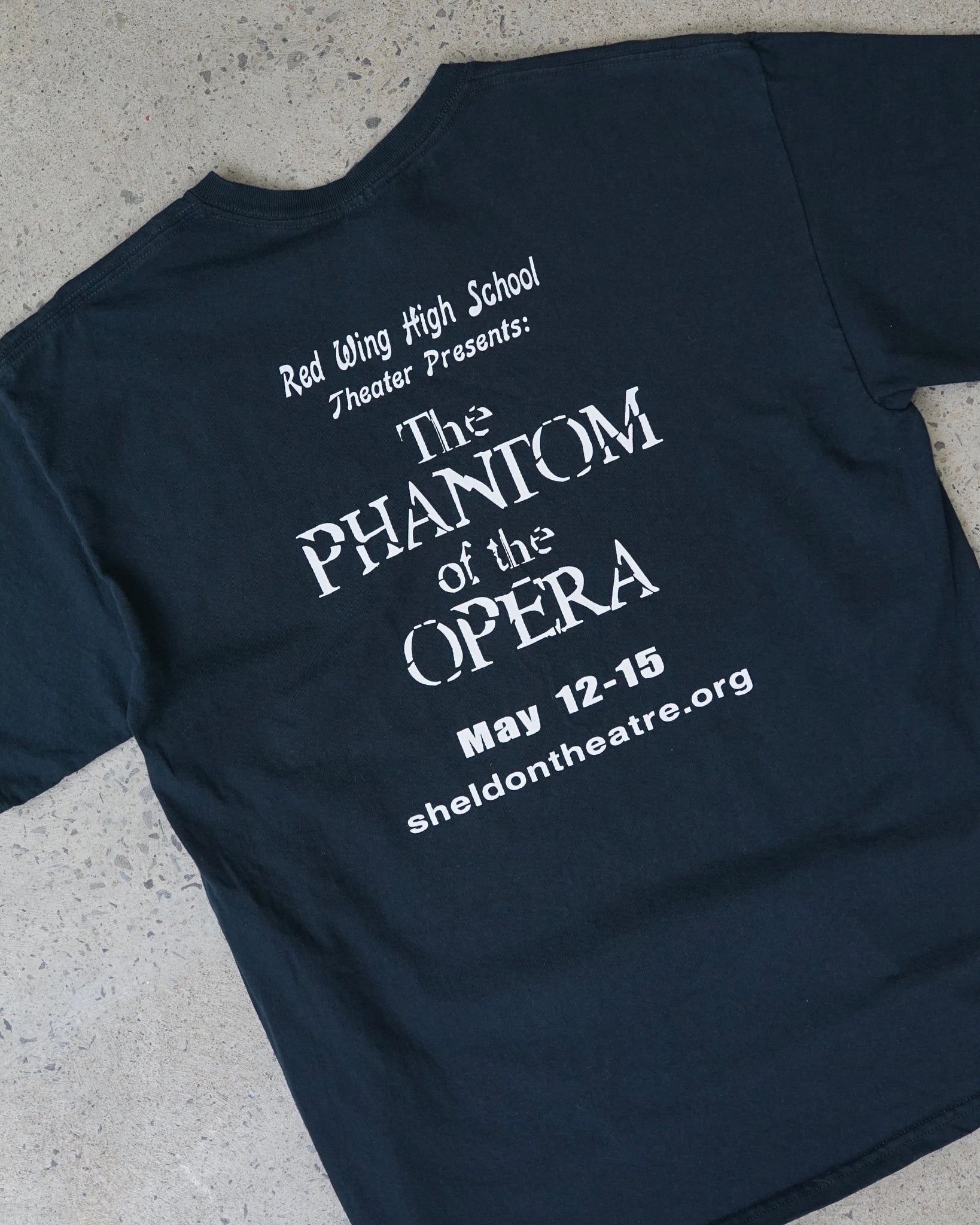 the phantom of the opera t-shirt