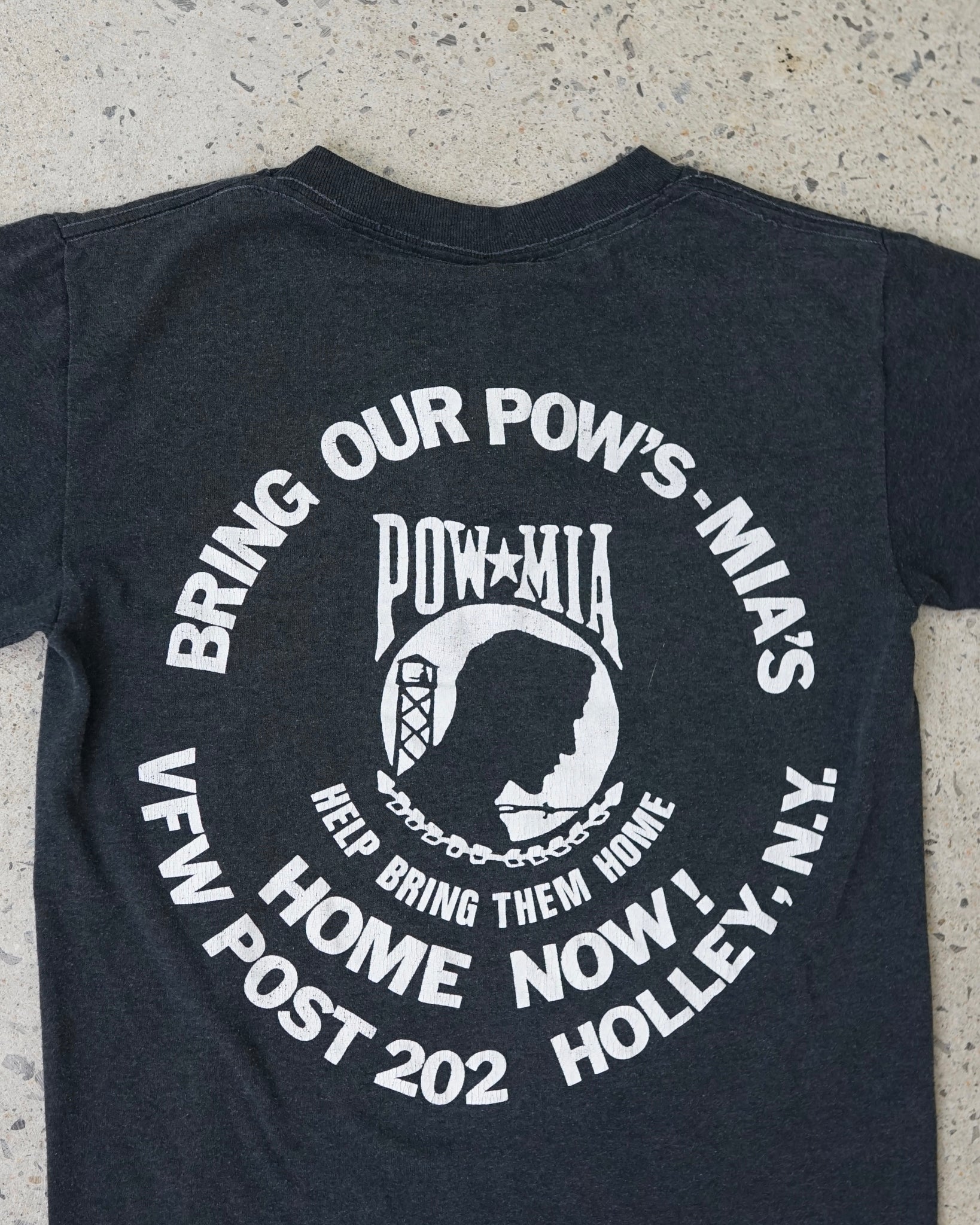 pow mia holley new york t-shirt