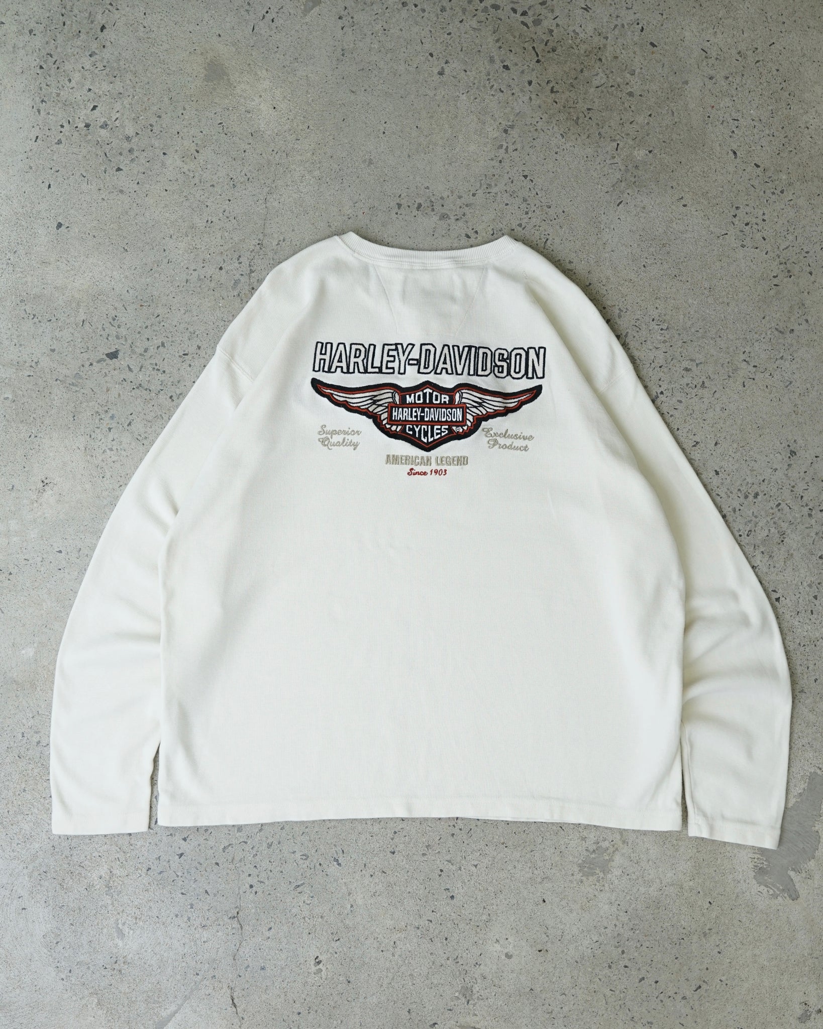 harley davidson henley longsleeve