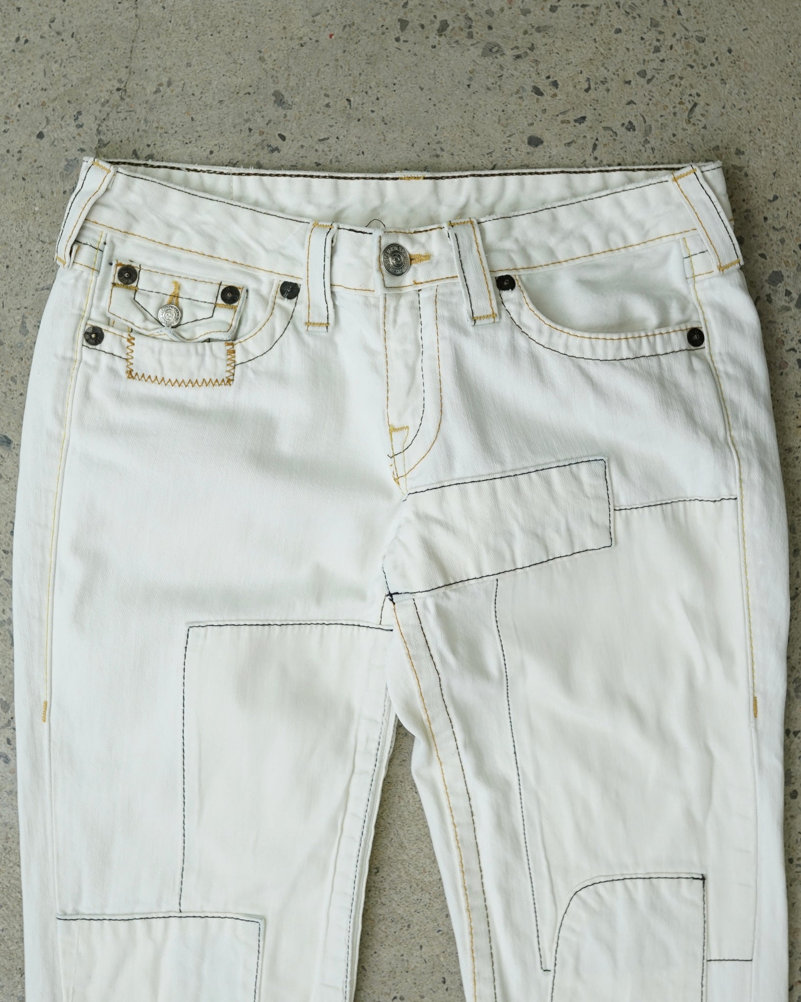 true religion low rise jeans