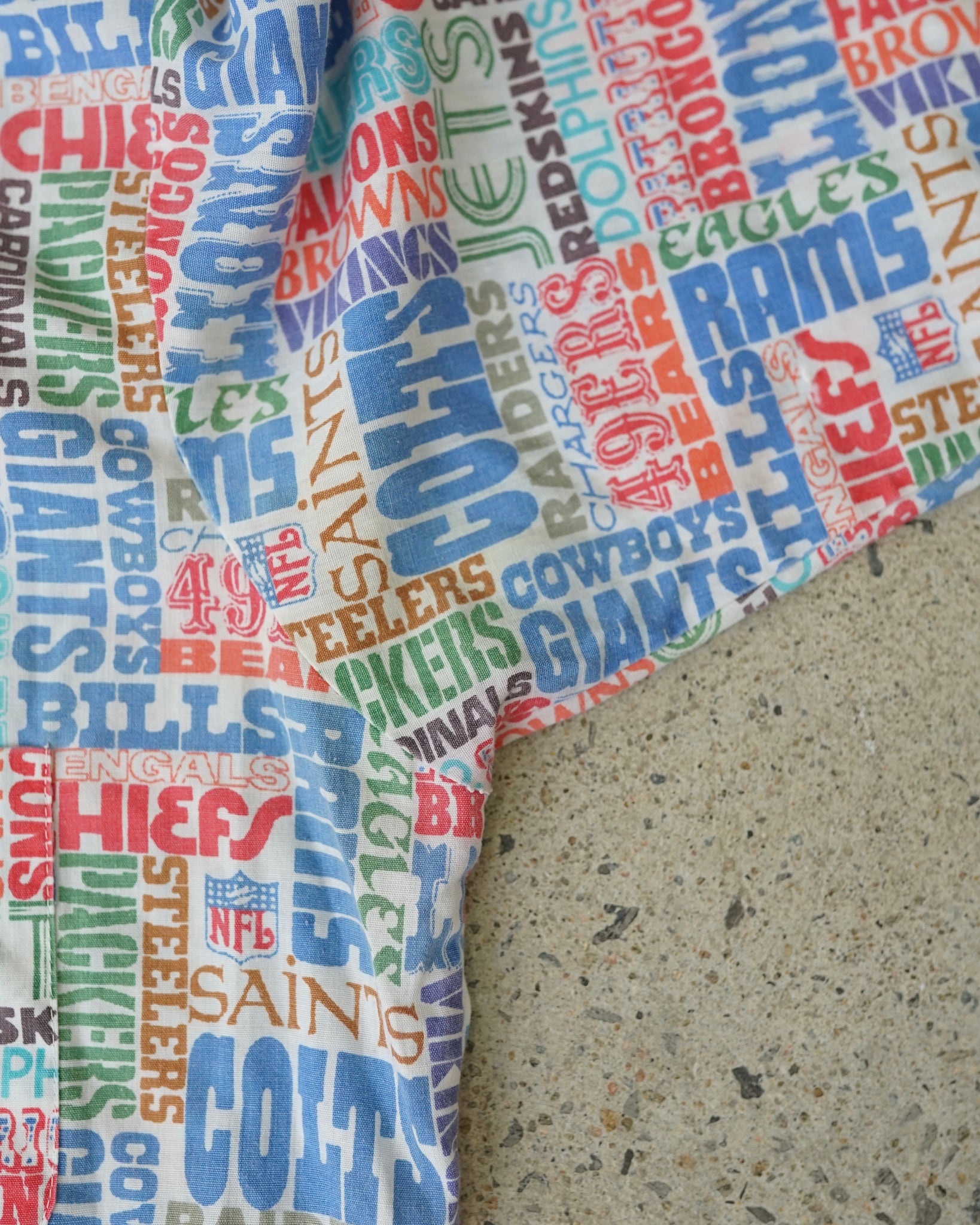 nfl teams button-up shirt