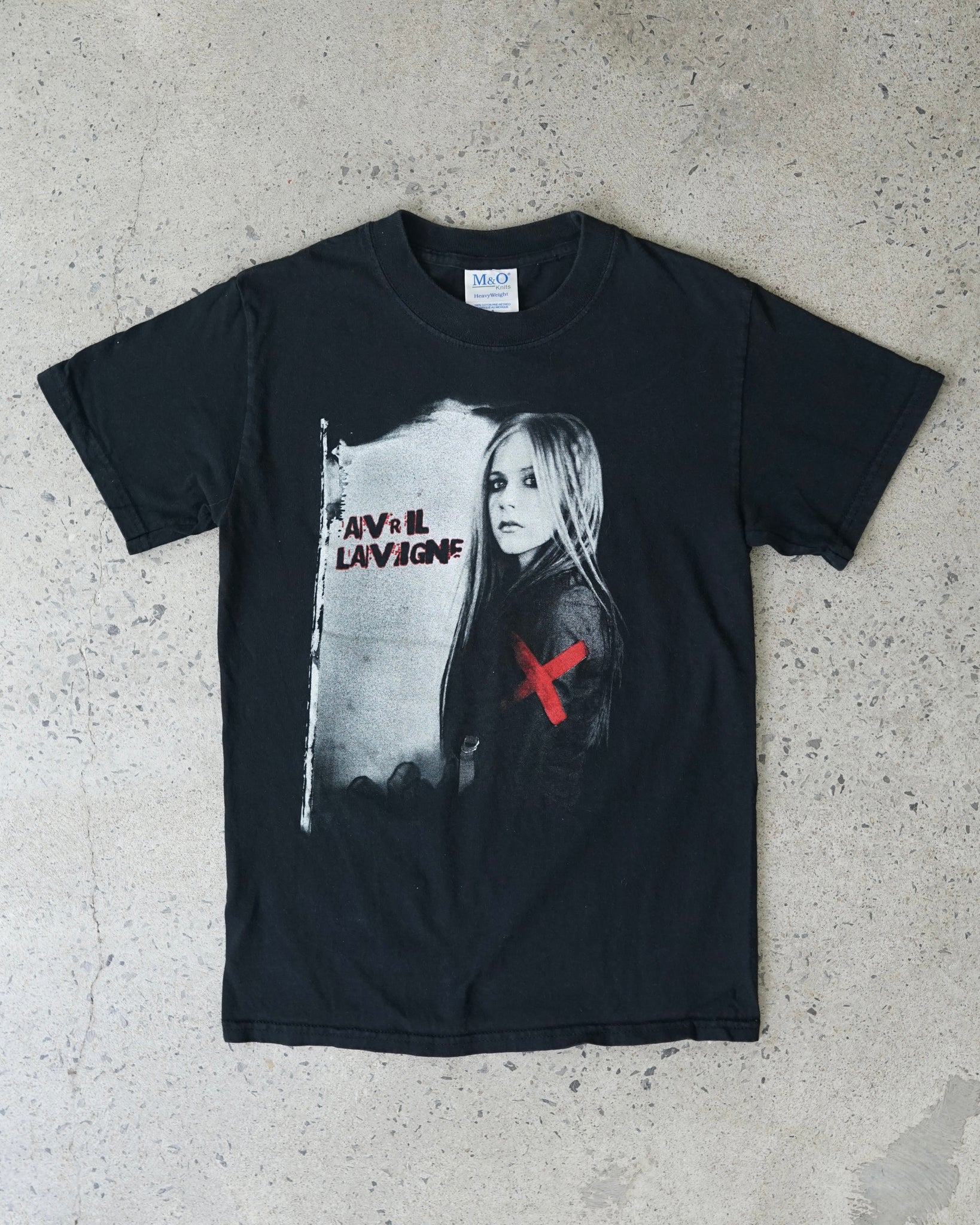 avril lavigne under my skin 2004 tour t-shirt