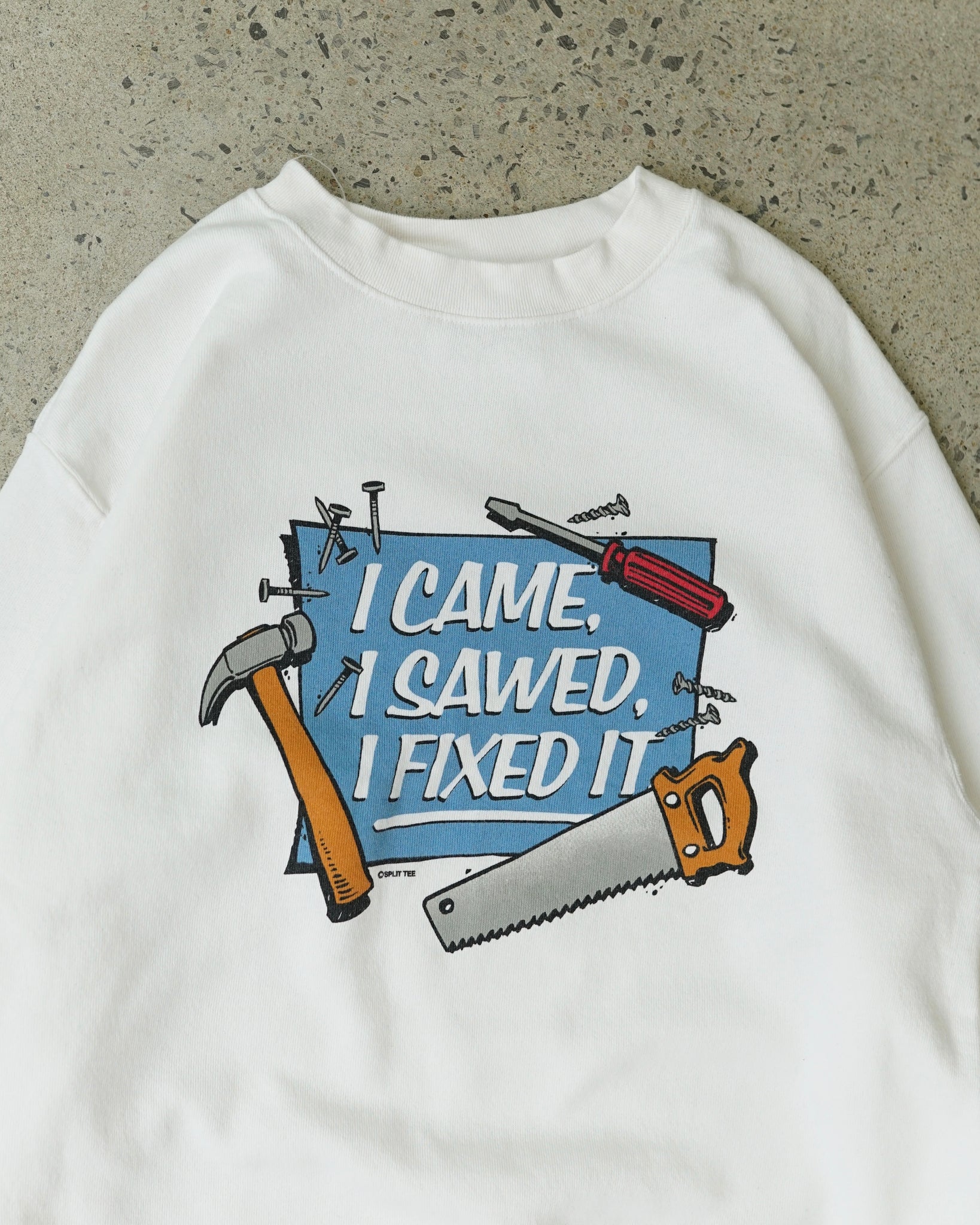 "I fixed it" crewneck